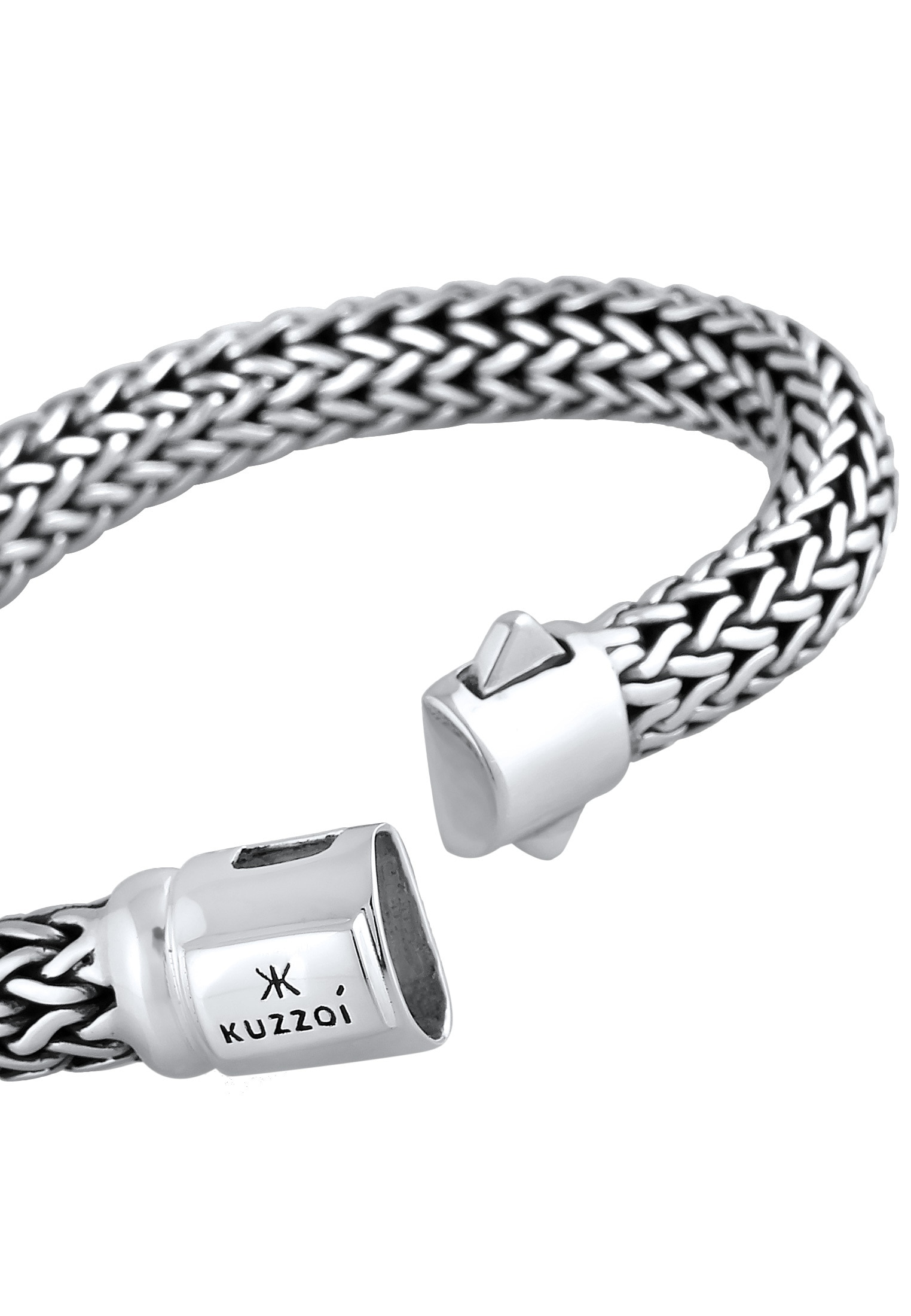 Sparfuchs Kuzzoi Armband »Gliederarmband Silber« online unisex 925 bei Basic Cool