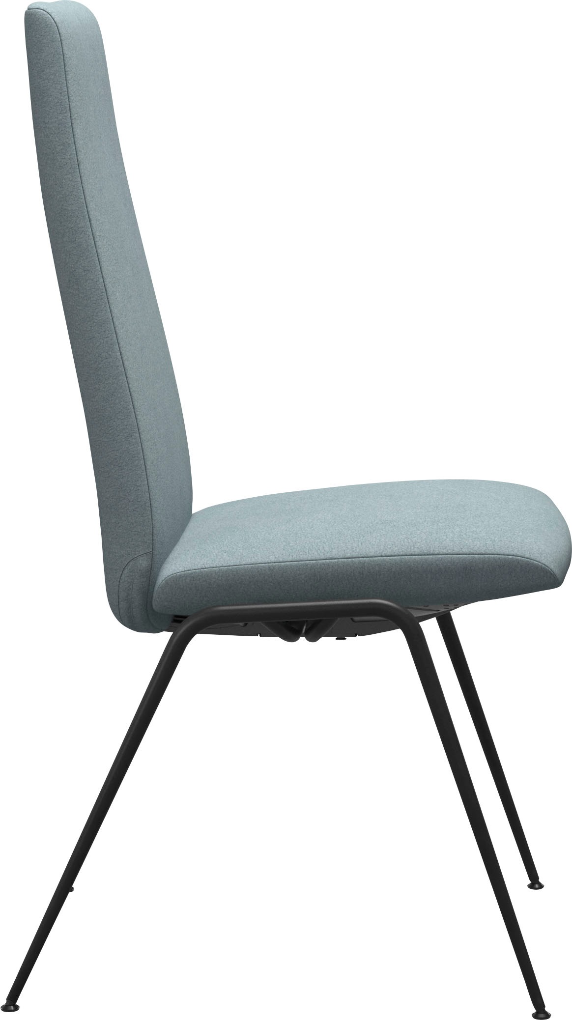 Stressless® Polsterstuhl »Laurel«, Microfaser DINAMICA, High Back, Größe M, mit Beinen aus Stahl in Schwarz matt
