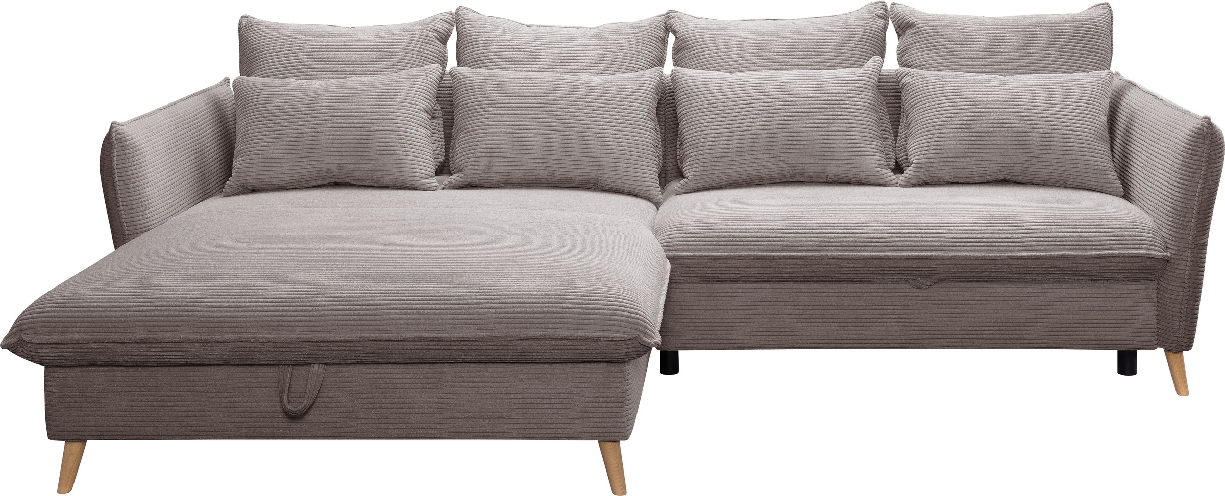 exxpo - sofa fashion Ecksofa »WALPY, elegant und modern, hoher Sitzkomfort, günstig online kaufen