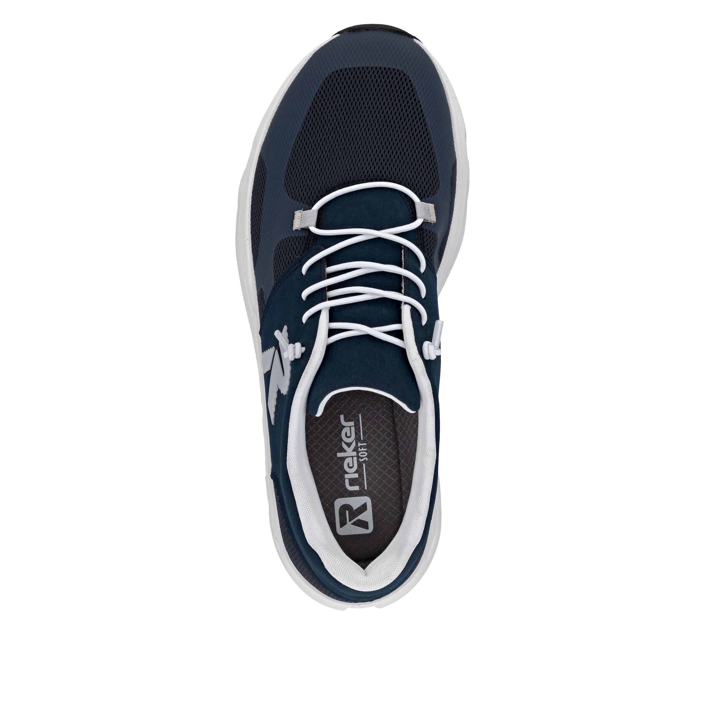 RIEKER Sport Slip-On Sneaker, Freizeitsneaker, Halbschuh, Schlupfschuh mit gepolstertem Schaftrand
