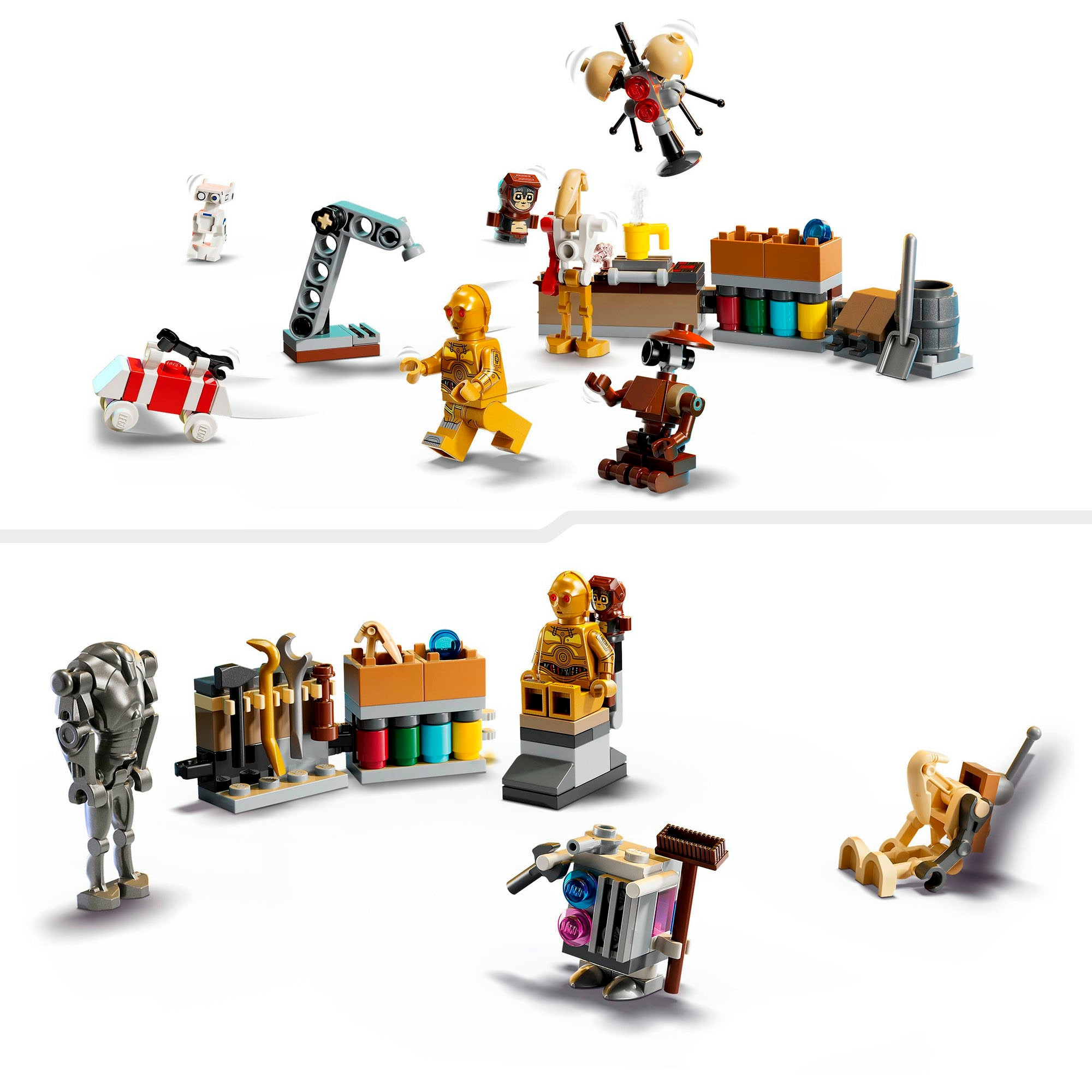 LEGO® Spielzeug-Adventskalender »Spielbausteine, (75418), LEGO Star Wars™« ab 6 Jahren Made in Europe