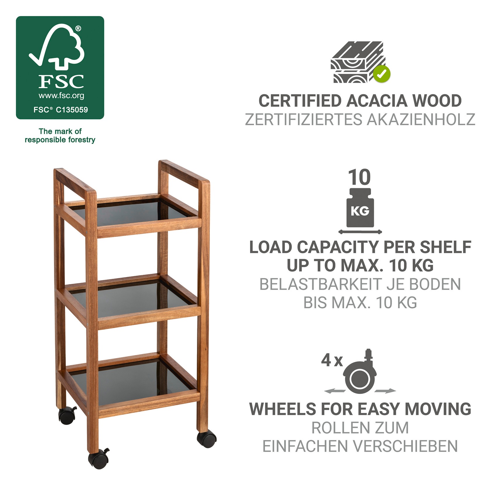 WENKO Regal »Fondi«