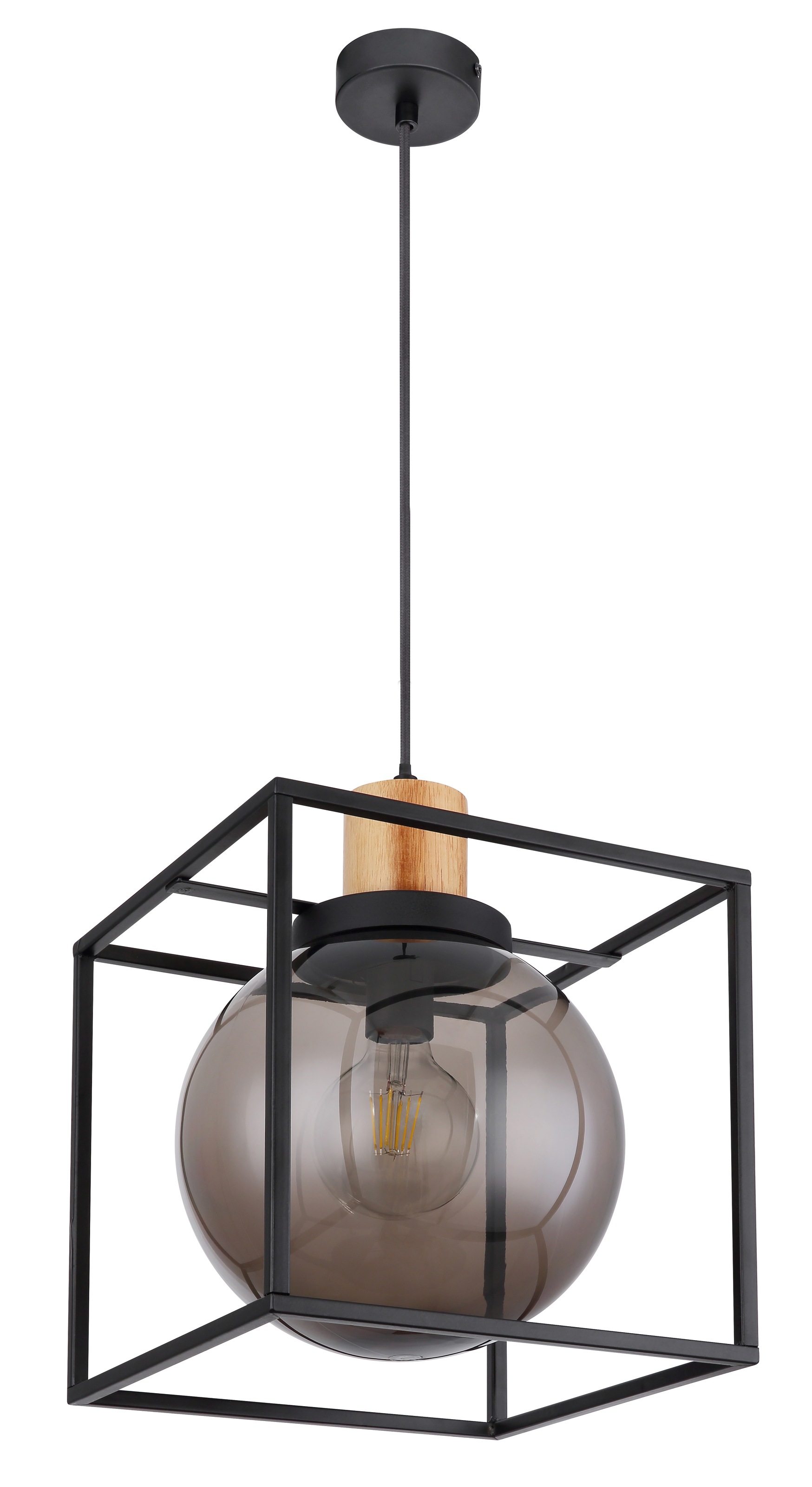 GLOBO LIGHTING Hängeleuchte »HILKO« E27 1 Stk. Hängelampe/Pendelleuchte/Ess günstig online kaufen