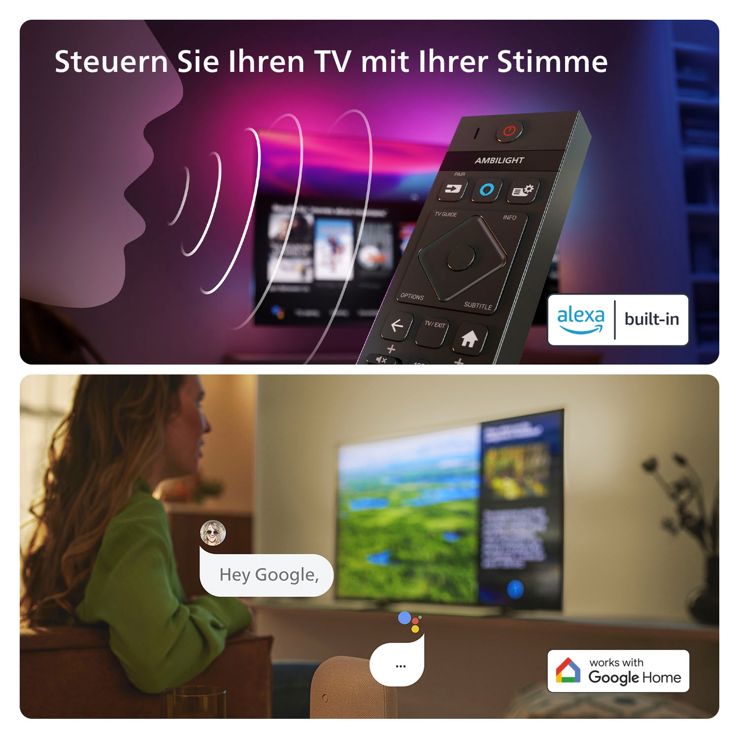 Philips LED-Fernseher »50PUS8909/12«, 4K Ultra HD, Smart-TV