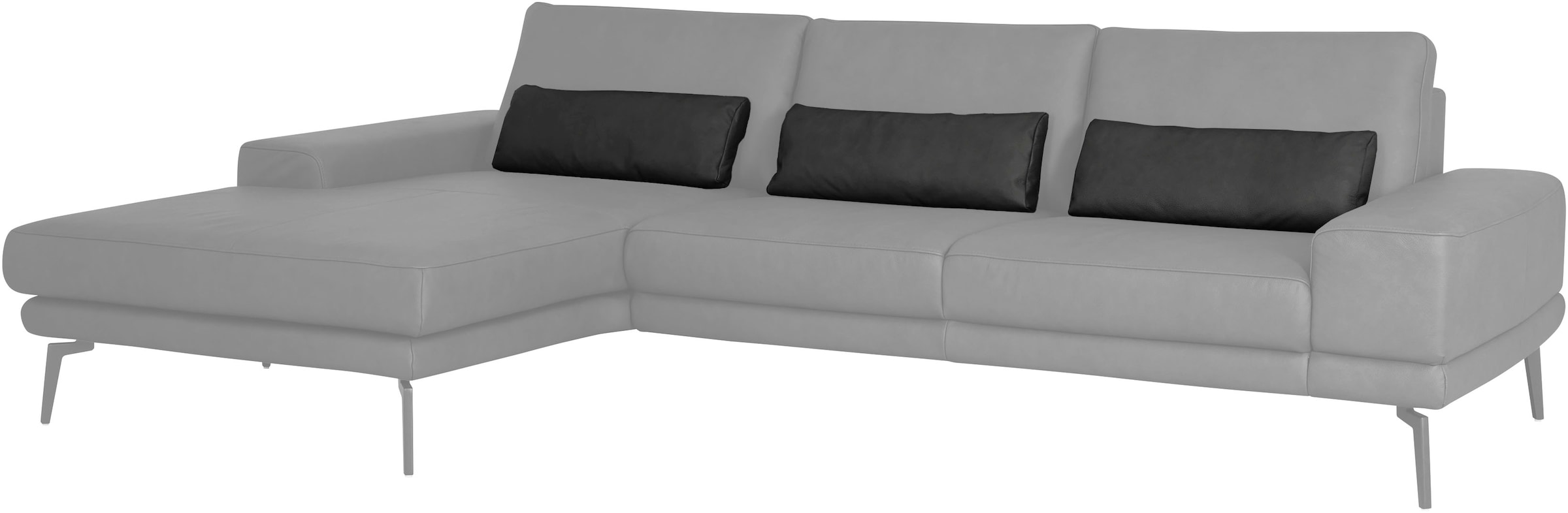 Die PlanBar Dekokissen »3er-Set PN-EM20061« Hochwertiges Glattleder