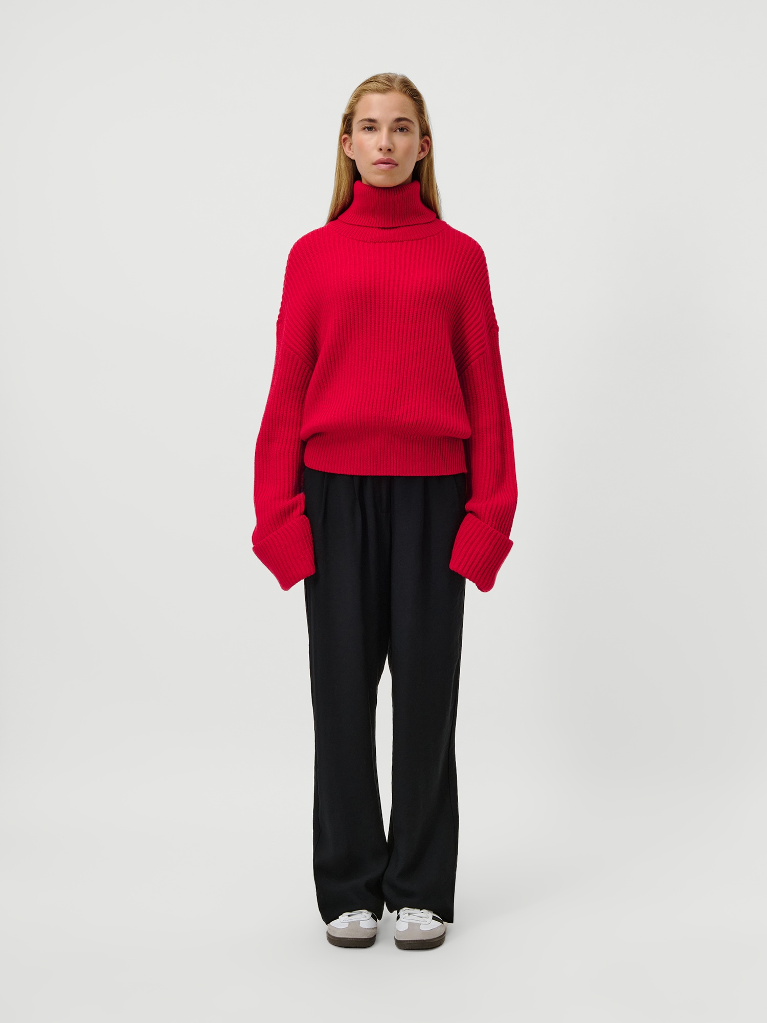 LeGer Rollkragenpullover »Tia Jumper, LeGer by Lena Gercke« oversized, Grobstrick