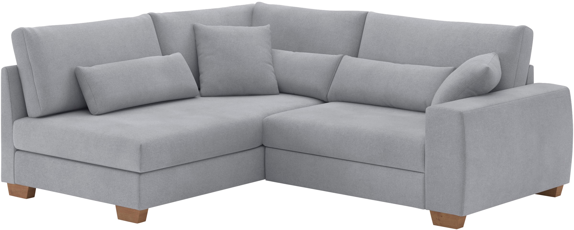 Mr. Couch Ecksofa »Helena L-Form, bis 140 kg belastbar«, mit Taschenfederke günstig online kaufen