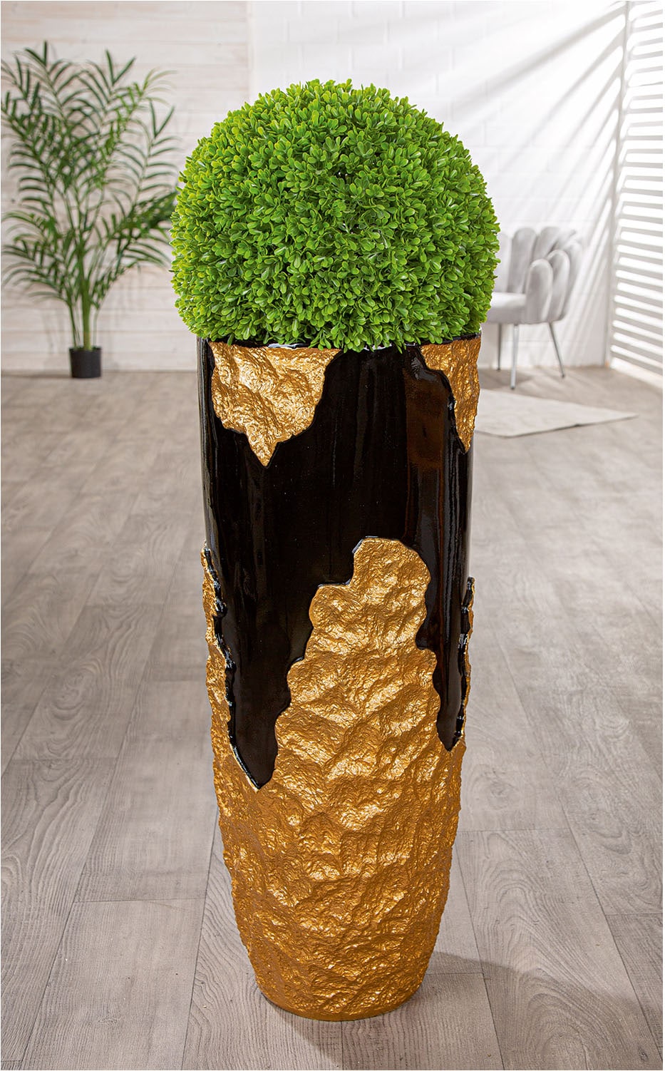 GILDE Übertopf »Übertopf XXL rund Famosa« nicht wasserdicht