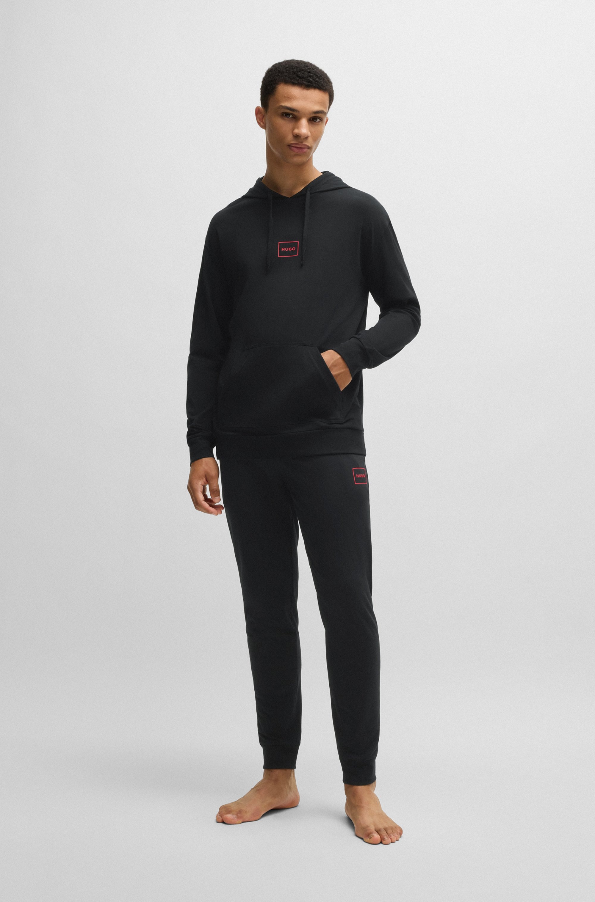 HUGO Underwear Kapuzensweatshirt , mit Markenlabel
