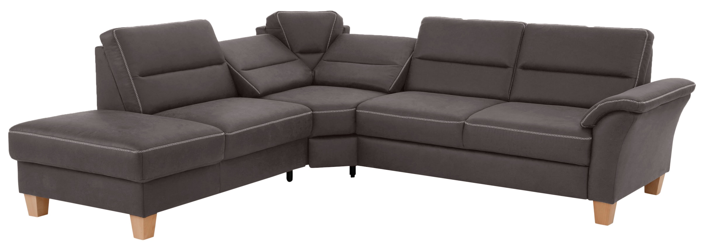 Home affaire Ecksofa »Soleo L-Form«, komfortabel durch Trapezecke mit Relaxfunktion, auch mit Bettfunktion