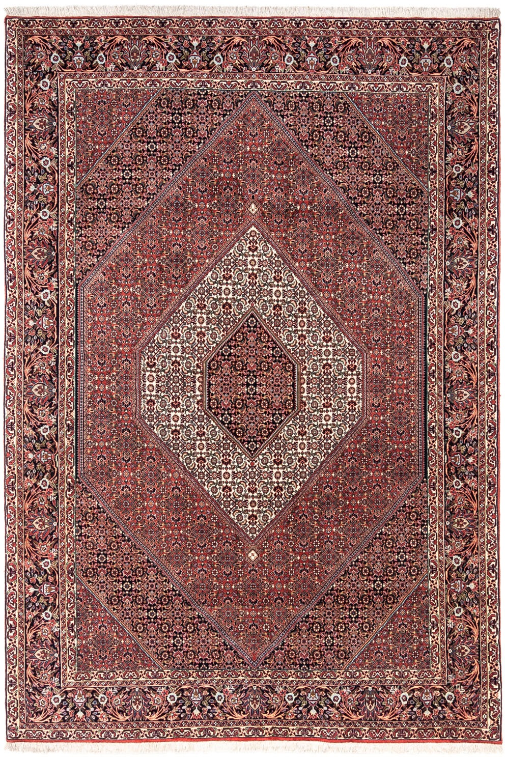 morgenland Wollteppich »Bidjar Takab Medaillon Rosso 295 x 200 cm«, rechtec günstig online kaufen