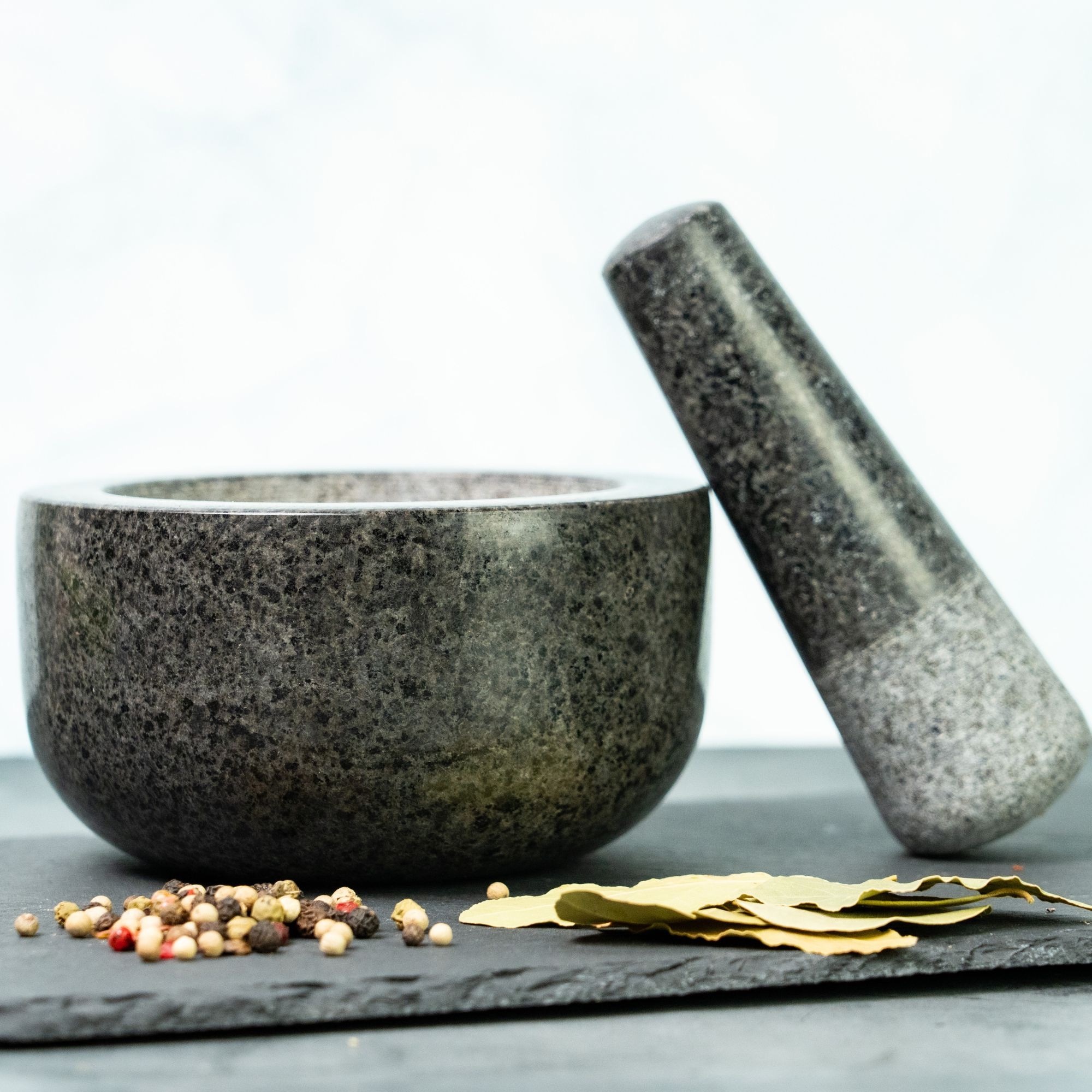 WESTMARK Mörser, (Set, 2 tlg.), Natur-Granit günstig online kaufen