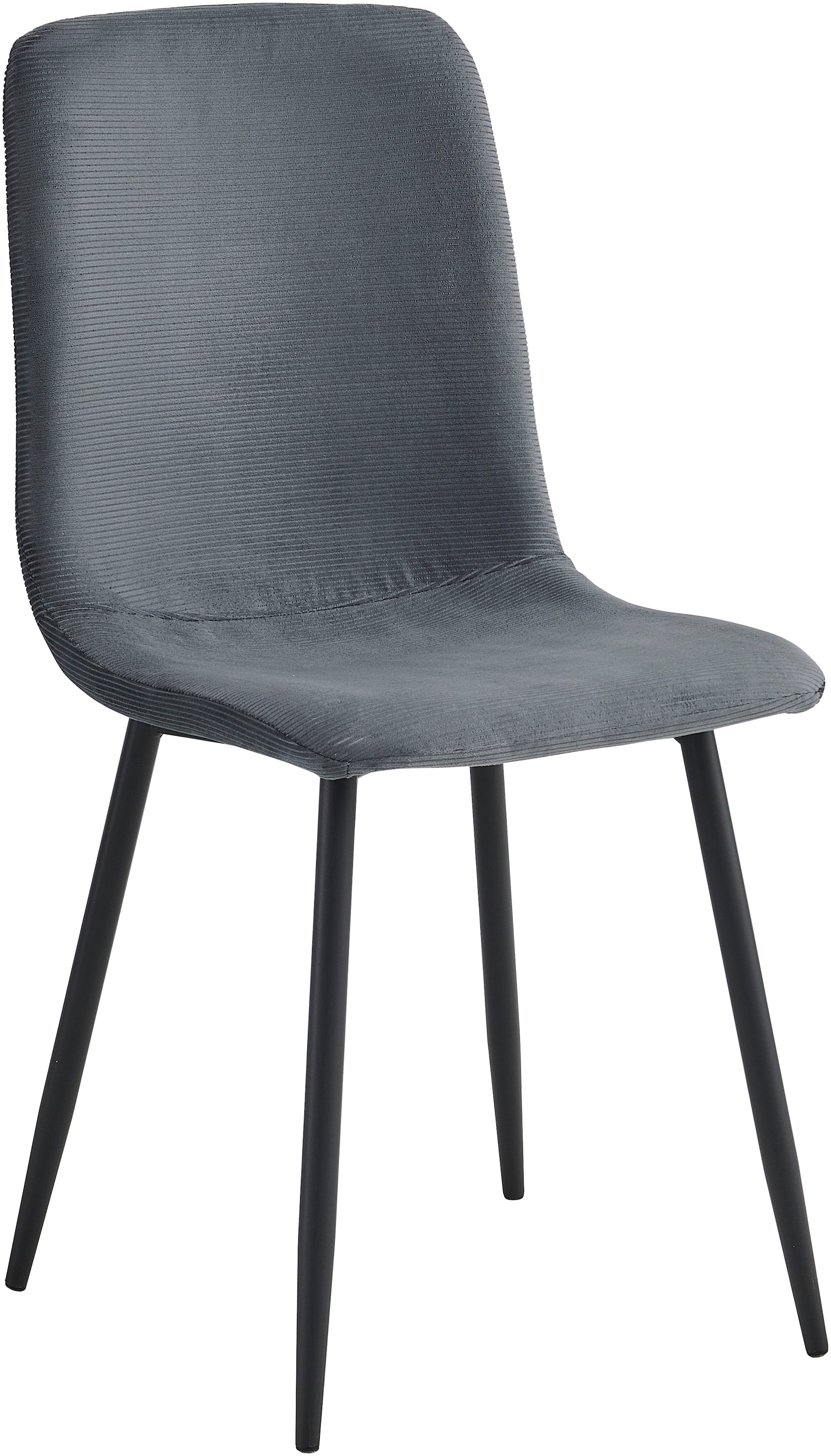 HELA 4-Fußstuhl »LEIPZIG« (Set) 4 Stk.4-Fuß,Rundrohrgestell konisch,Cordopt günstig online kaufen