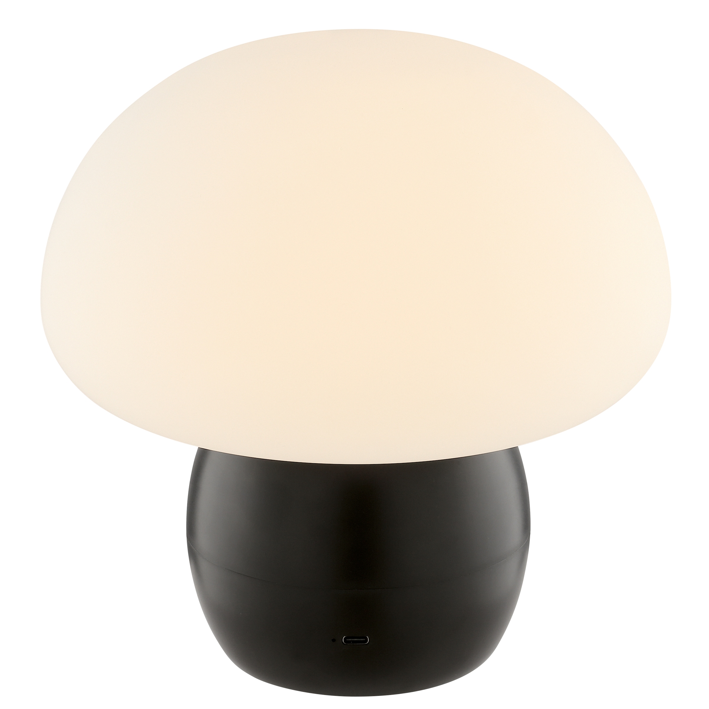 Brilliant LED Tischleuchte »Dupos« LED-Modul 1 Stk. Warmweiß LED Akku-Pilzleuchte, 22 cm, 230 lm, 2700K, Wireless Charging, dimmbar