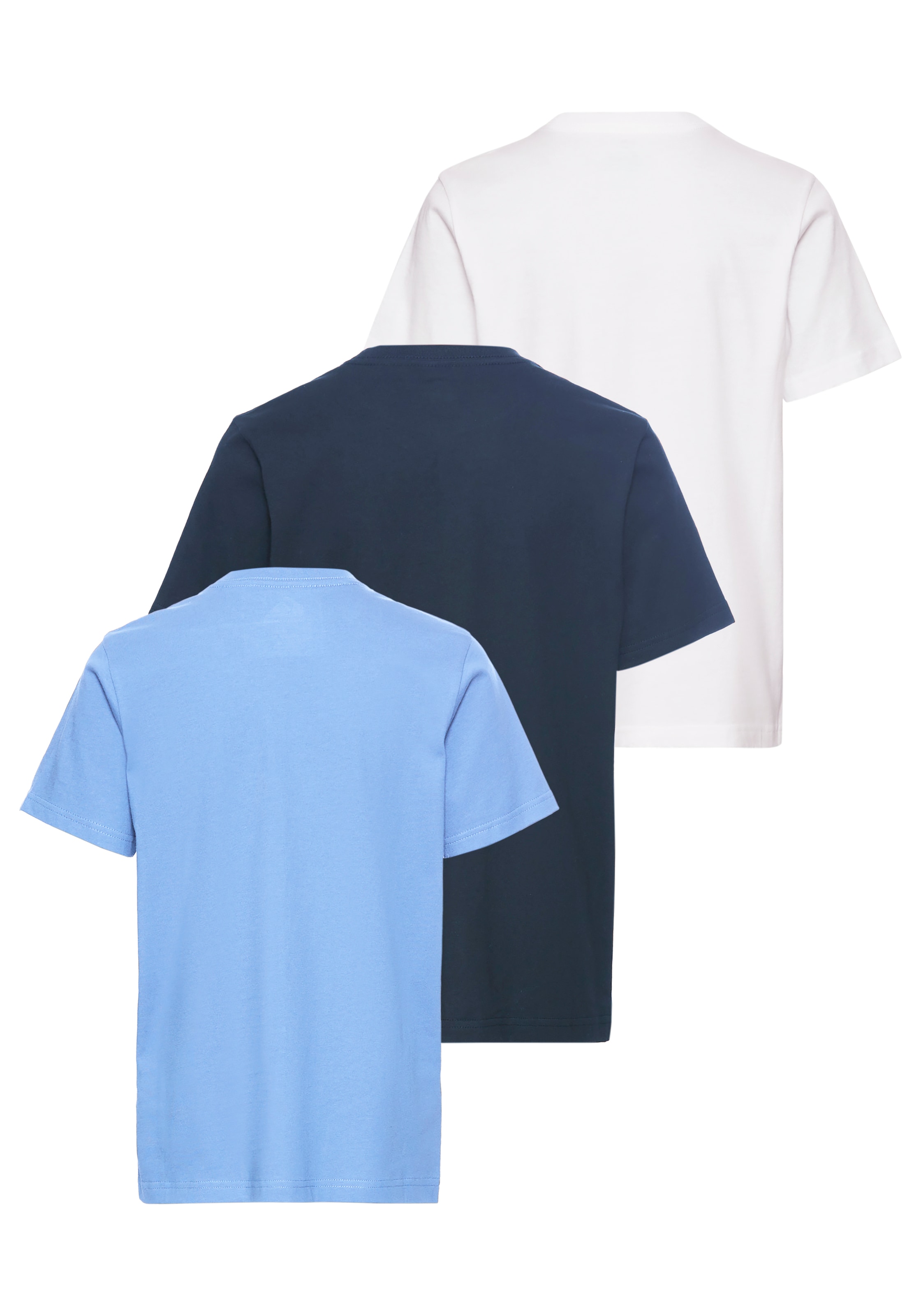 Quiksilver T-Shirt »MTWAVE TRIPLE PACK YOUTH« 3 tlg. für Kinder und Jugendliche, sportlicher Stil, Kurzarm