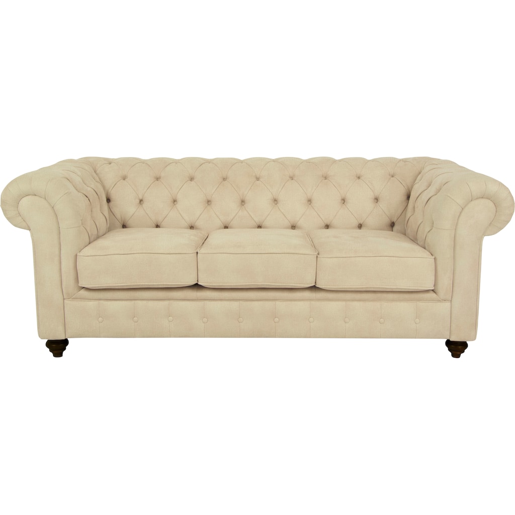 Home affaire Chesterfield-Sofa »Duc 3-Sitzer«