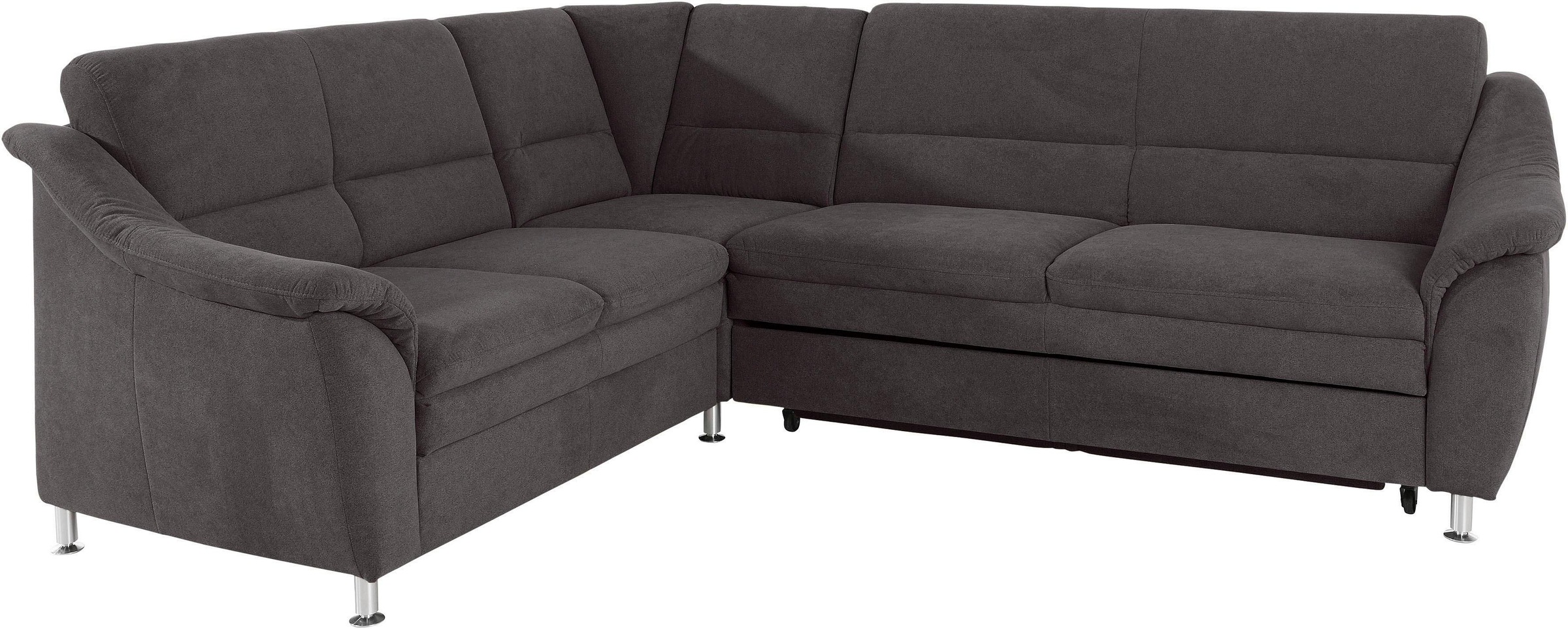 Places of Style Ecksofa »Cardoso L-Form«, Federkern, wahlweise mit Bett, Sc günstig online kaufen