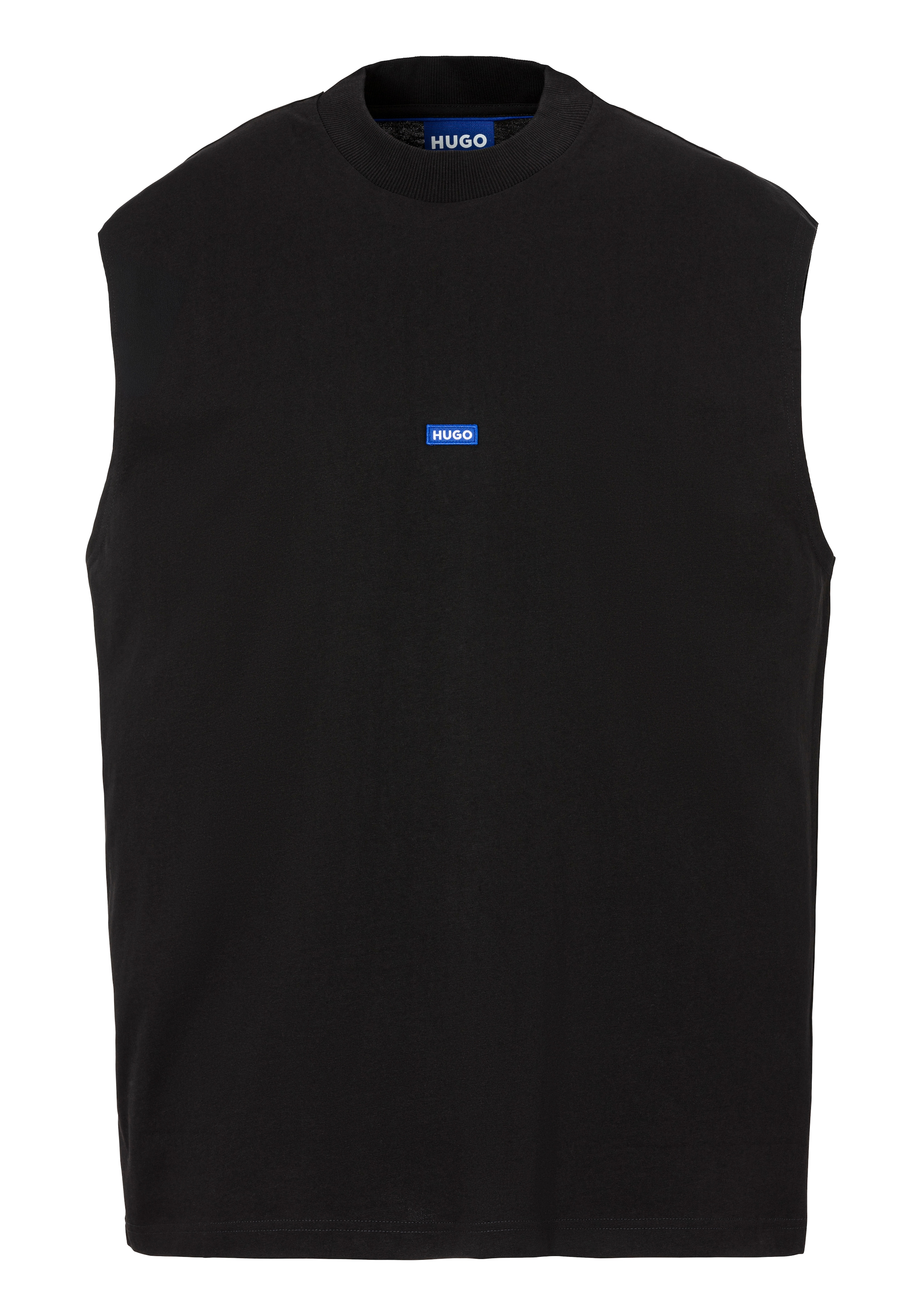 HUGO Blue T-Shirt »Navertz«, mit Hugo-Label