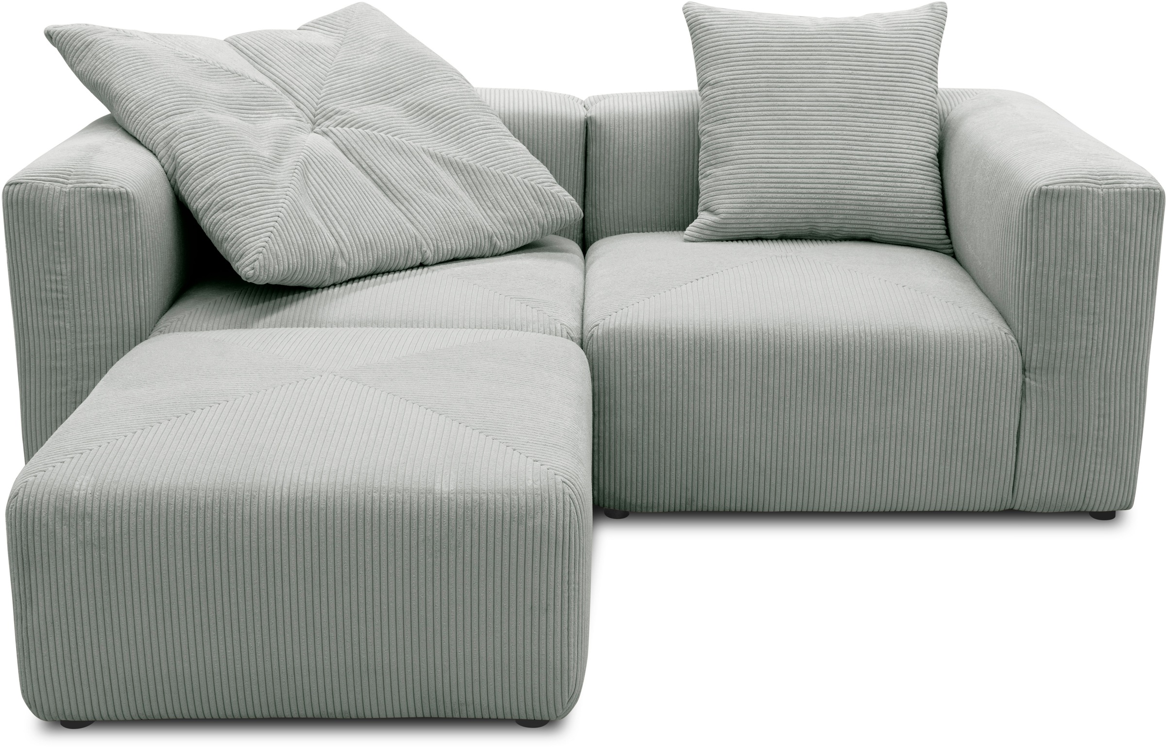 Home affaire Ecksofa »Gerrid L-Form« Cord, Modulsofa, bestehend aus 2 Eckel günstig online kaufen