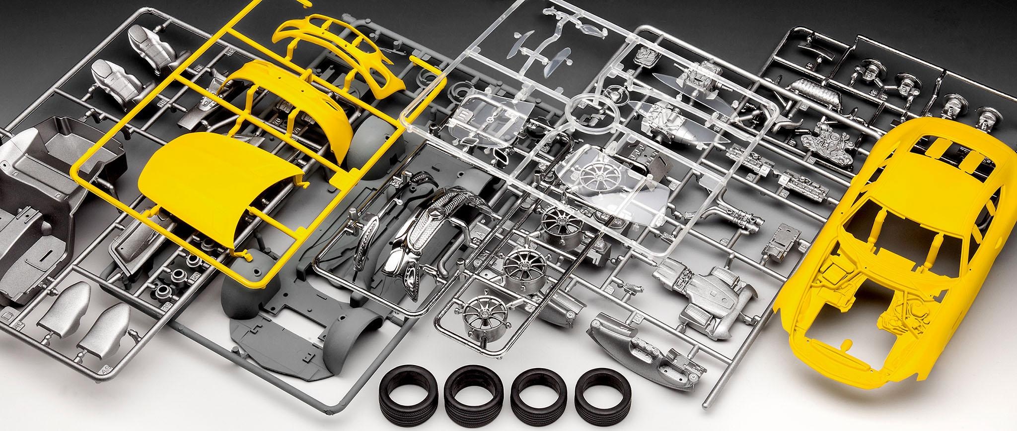 Revell® Modellbausatz »Model Set, Mercedes-AMG GT«, (Set), 1:24, Made in Europe