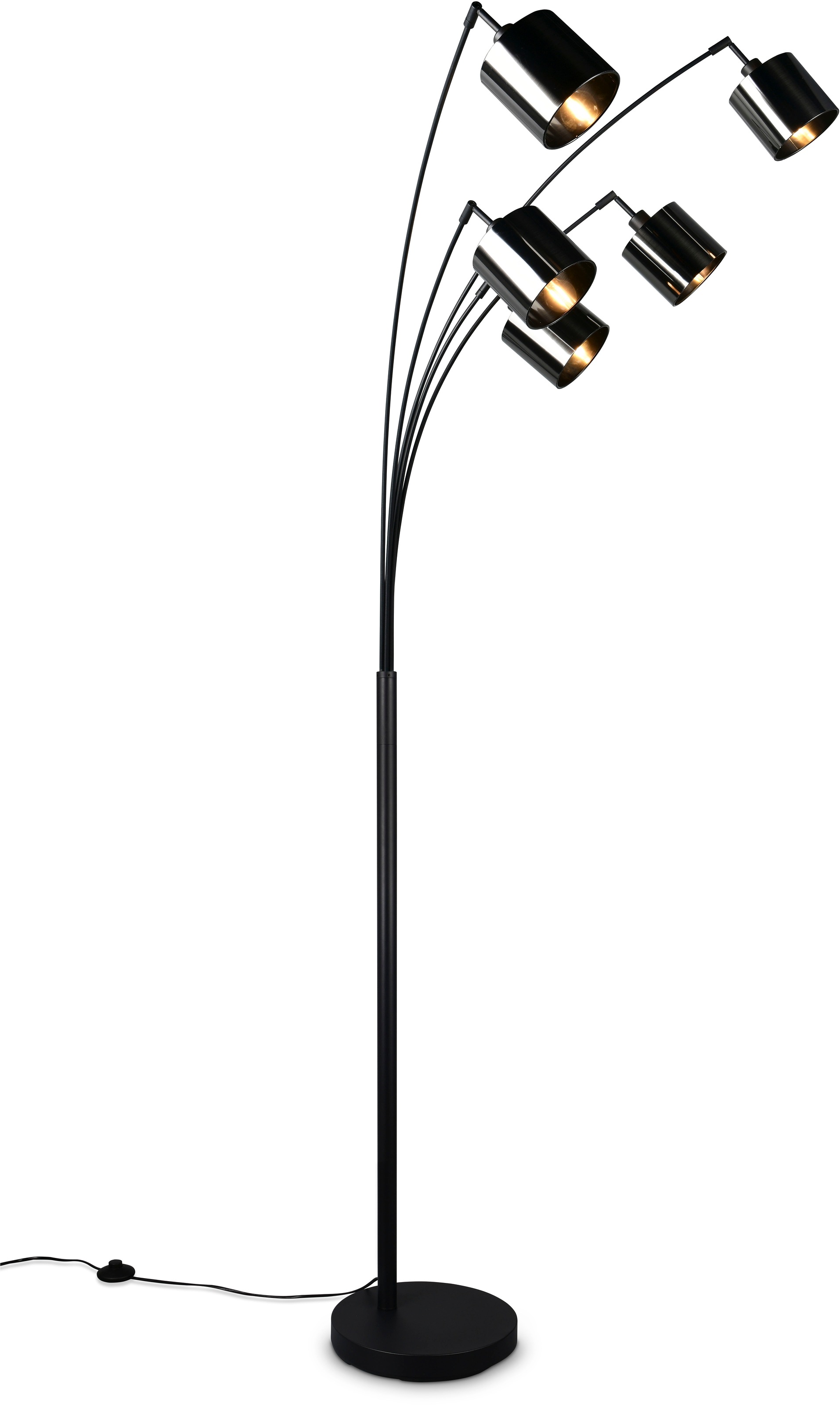 REALITY Leuchten Stehlampe »JASON, Stehleuchte 5-flammig exkl 5x E14 max 10 günstig online kaufen