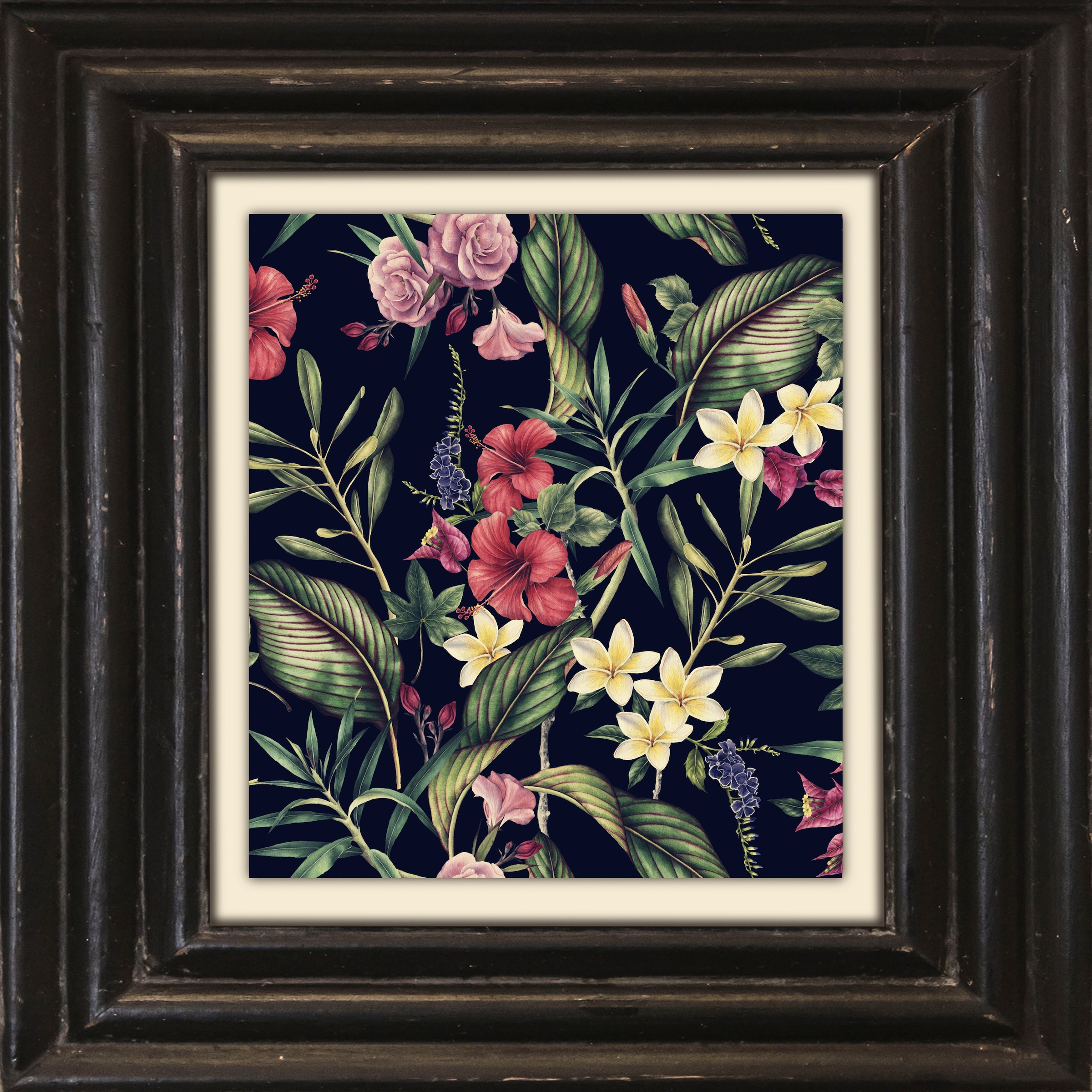 queence Leinwandbild »Blumen«, Kunst-Blumen-Blumenbilder-Stillleben-Garten- günstig online kaufen