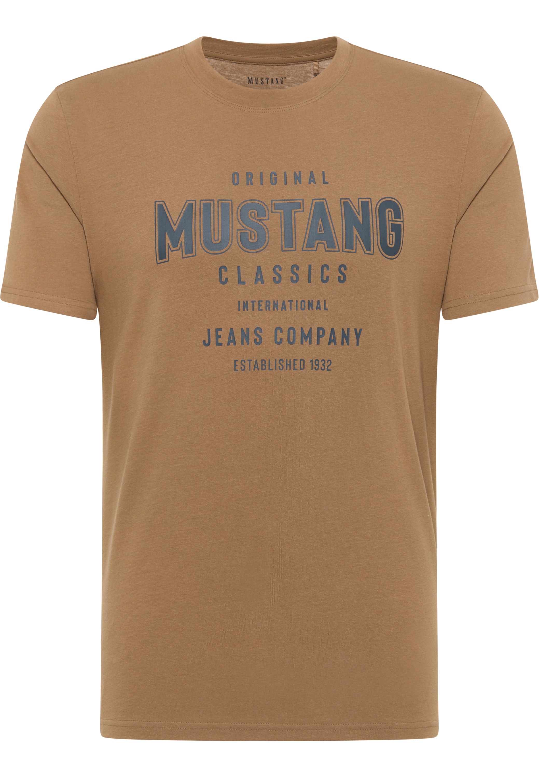 MUSTANG Kurzarmshirt »Mustang Print-Shirt« bei online T-Shirt