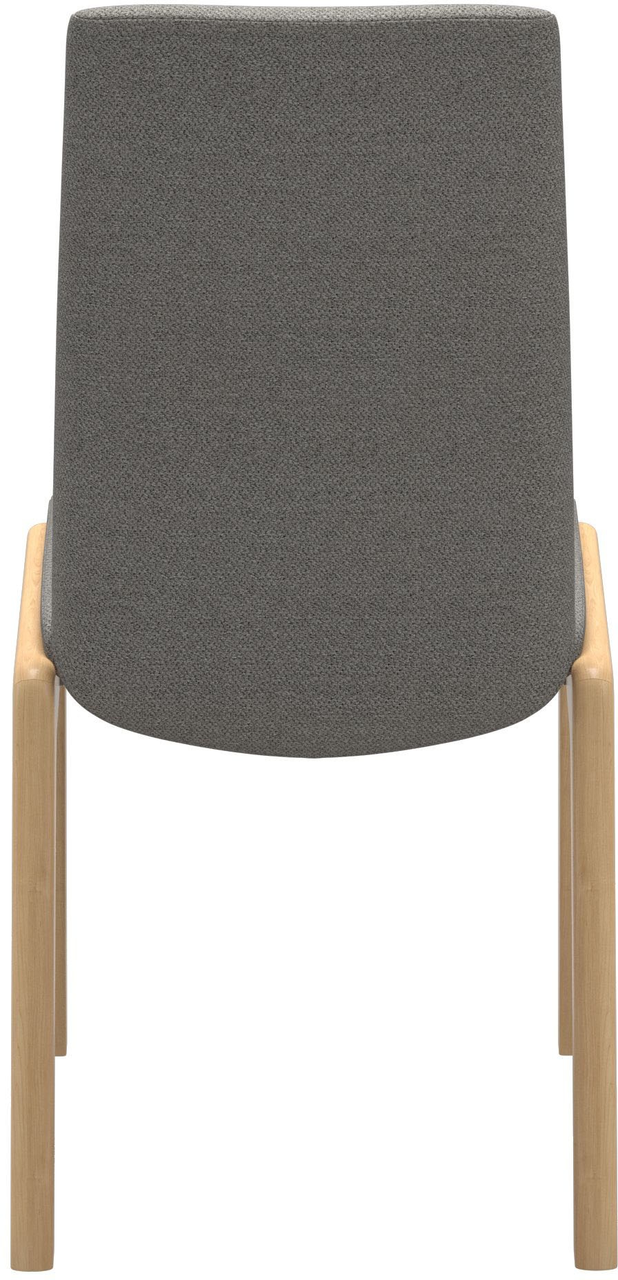 Stressless® Polsterstuhl »Laurel«, ROHLEDER Stoff Q2 FARON, Low Back, Größe M, mit abgerundeten Beinen in Eiche natur