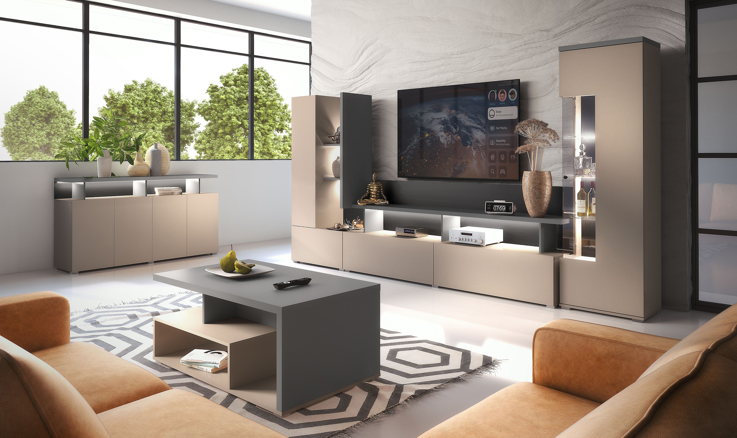 INOSIGN Couchtisch »Serio«, Breite 100 cm
