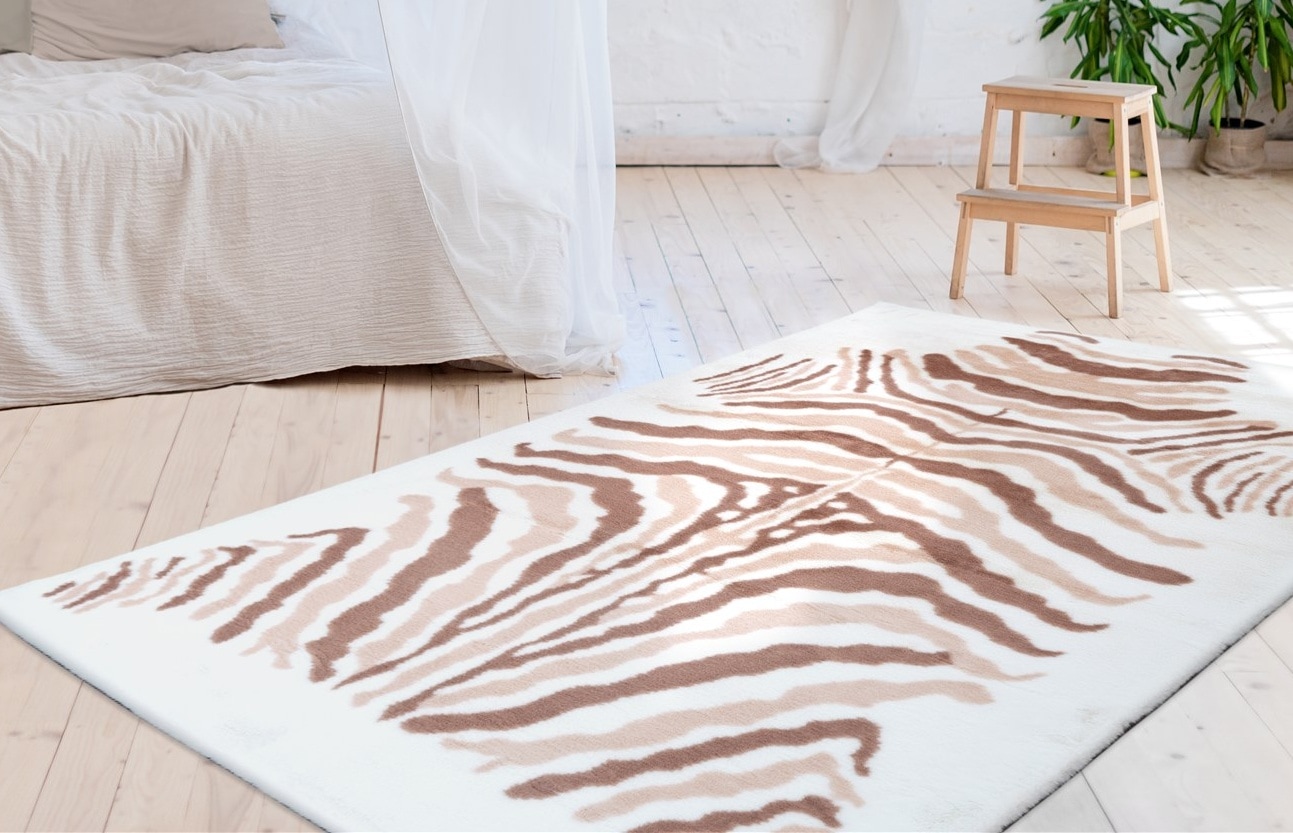 my home Hochflor-Teppich »Elias«, rechteckig, 30 mm Höhe, Fell-Optik, Wohnz günstig online kaufen