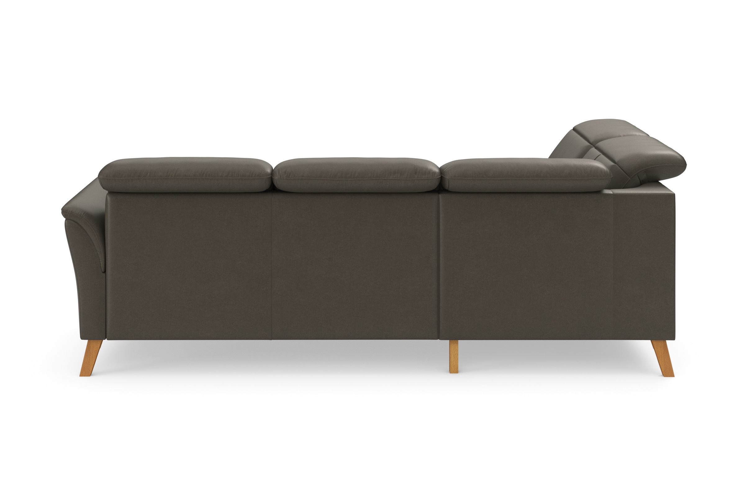 sit&more Ecksofa »Romero L-Form«, wahlweise mit oder ohne TV-Funktion, Bettfunktion, Bettkasten