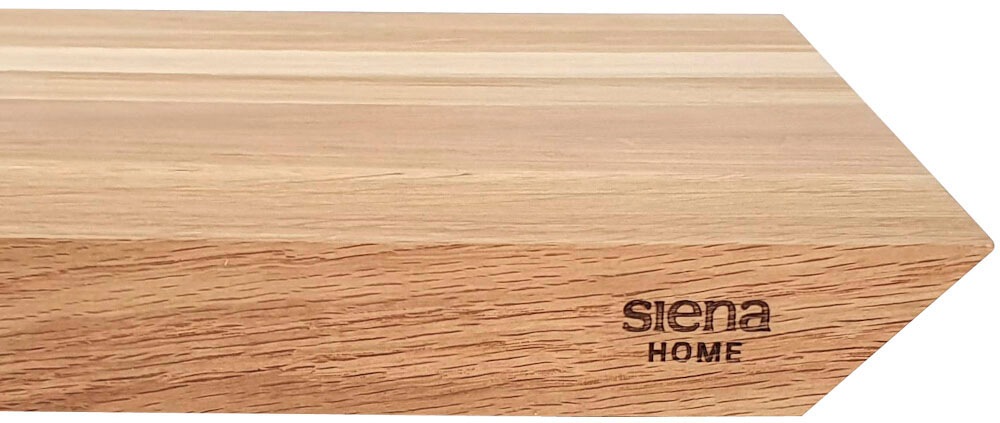 Siena Home Brotmesser »TREVISO«, (Set, 2 tlg., Brotmesser Treviso 21cm & Schneidebrett Brescia 45°), 21 cm, inkl. Schneidebrett BRESCIA