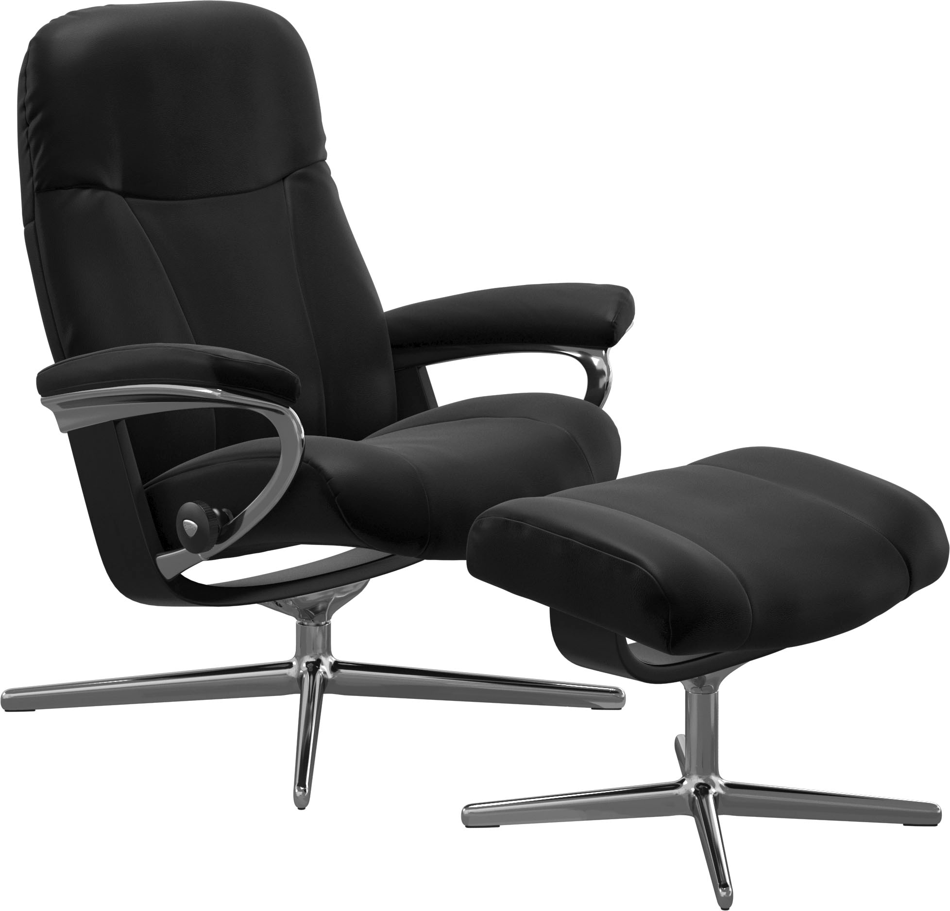 Stressless® Relaxsessel »Garda«, (Set, Relaxsessel mit Hocker), mit Hocker, günstig online kaufen