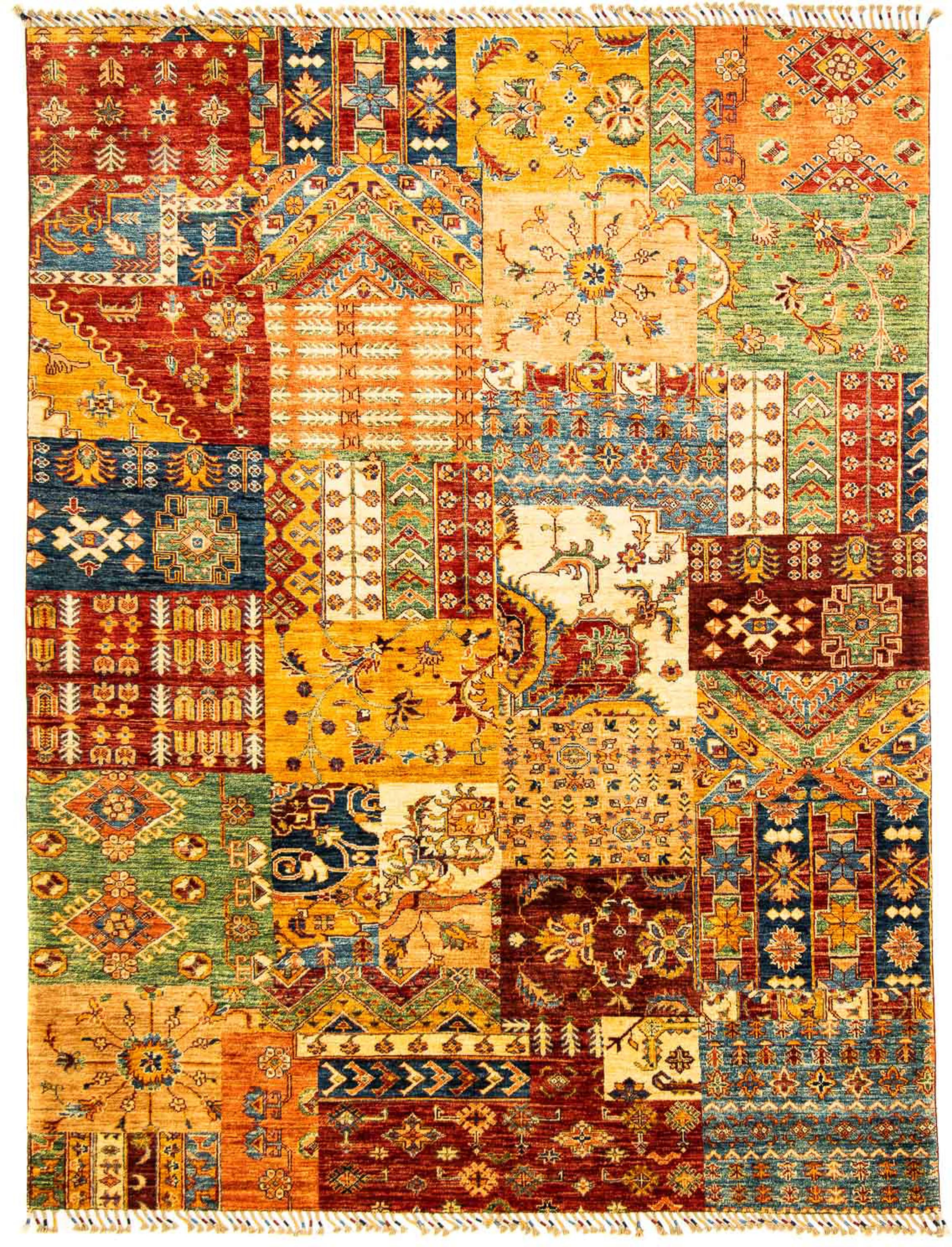 morgenland Teppich »Patchwork - 247 x 181 cm - mehrfarbig«, rechteckig, 7 m günstig online kaufen