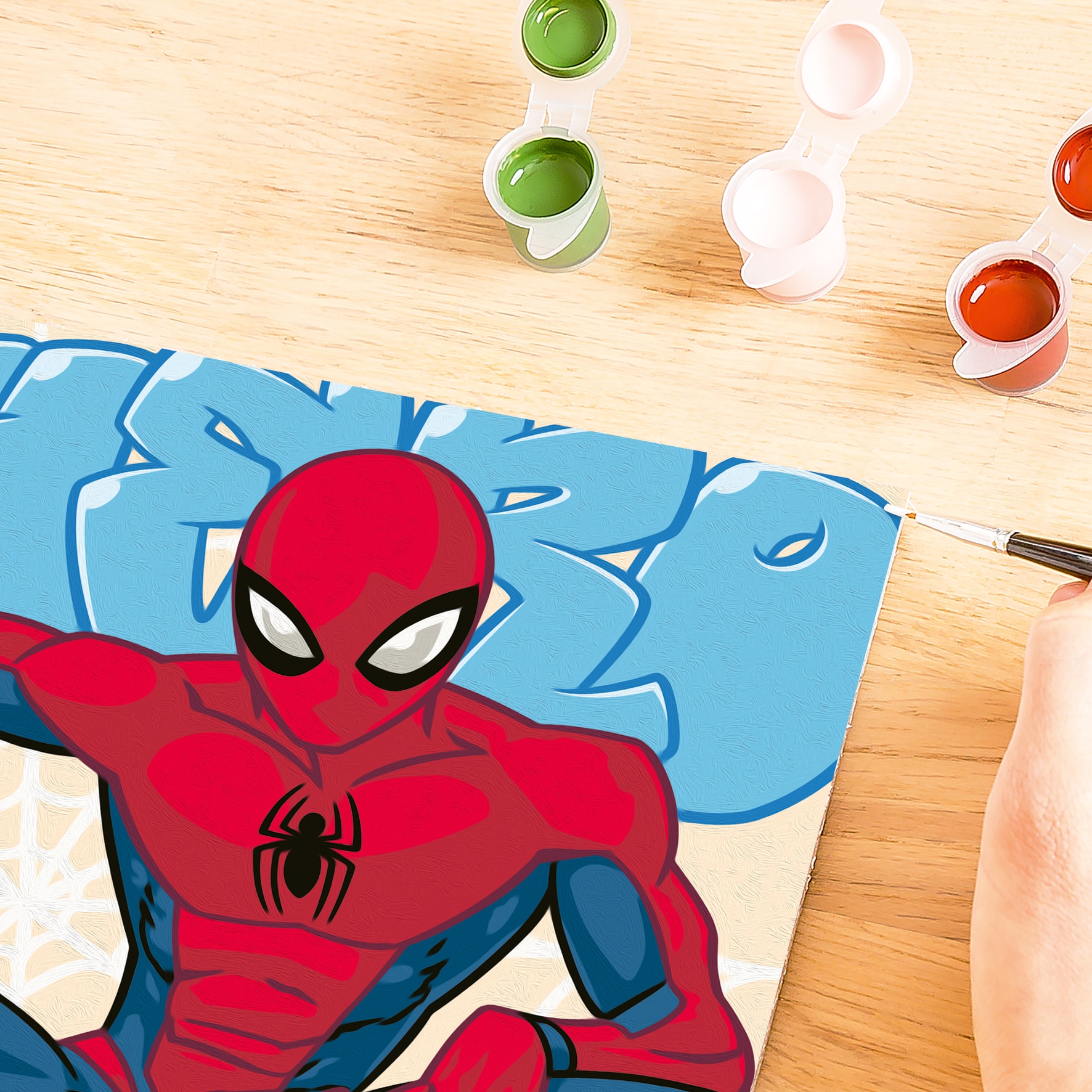 Ravensburger Malen nach Zahlen »CreArt, Adults Trend Marvel Der ultimative Spider-Man« Held der Nachbarschaft; Made in Europe