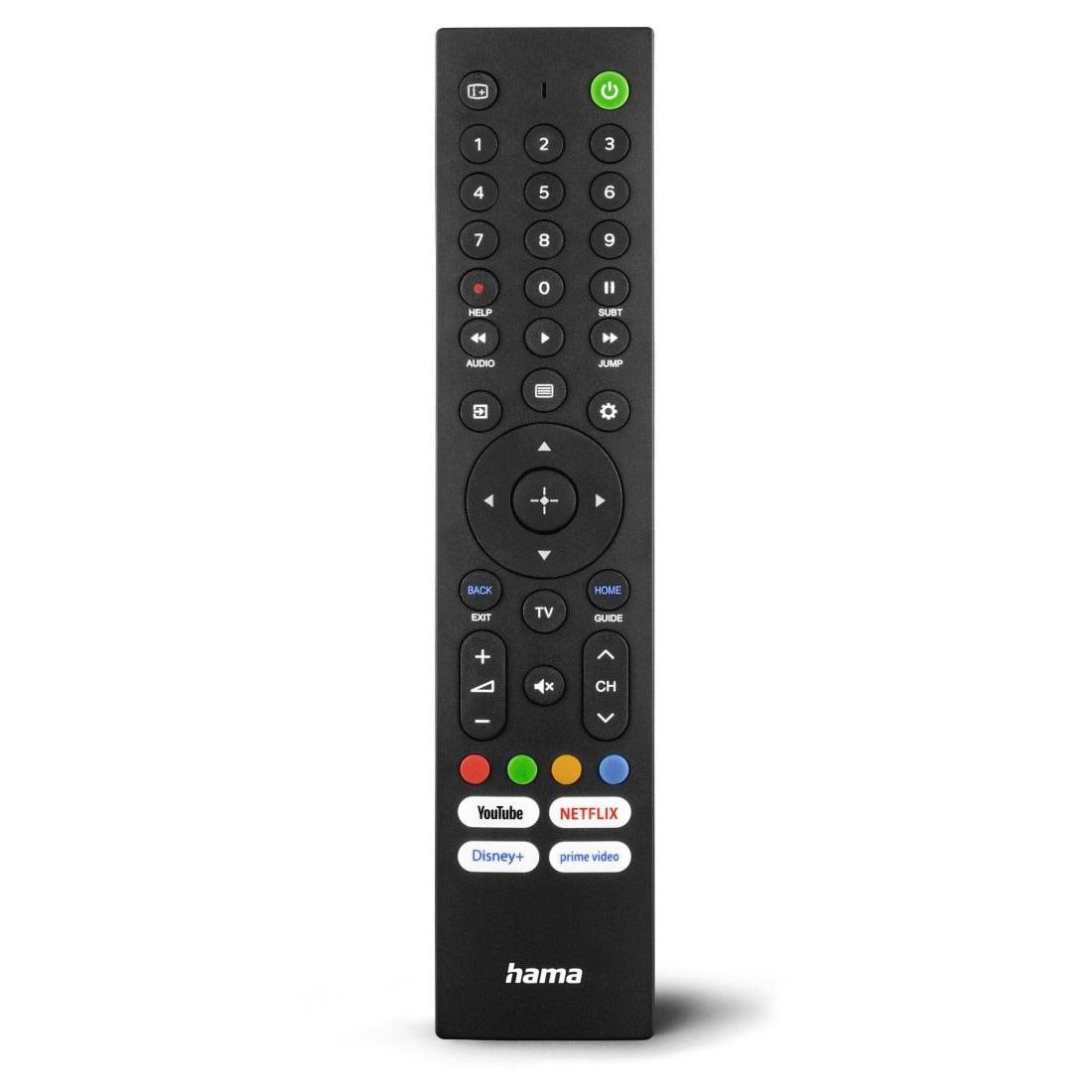 Hama Universal-Fernbedienung »Universal-Fernbedienung für Sony TVs, IR, lernfähig, mit 4 App-Tasten«, 1-in-1