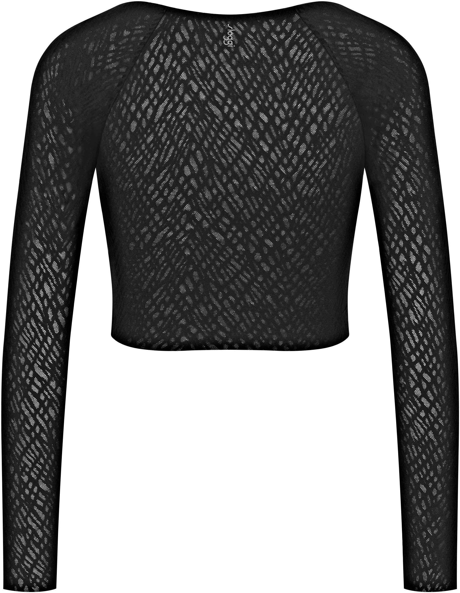 sloggi Spitzenshirt »ZERO Feel Bliss Top Long Sleeve«, nahtlos mit Spitzenoptik, Jaquardmuster