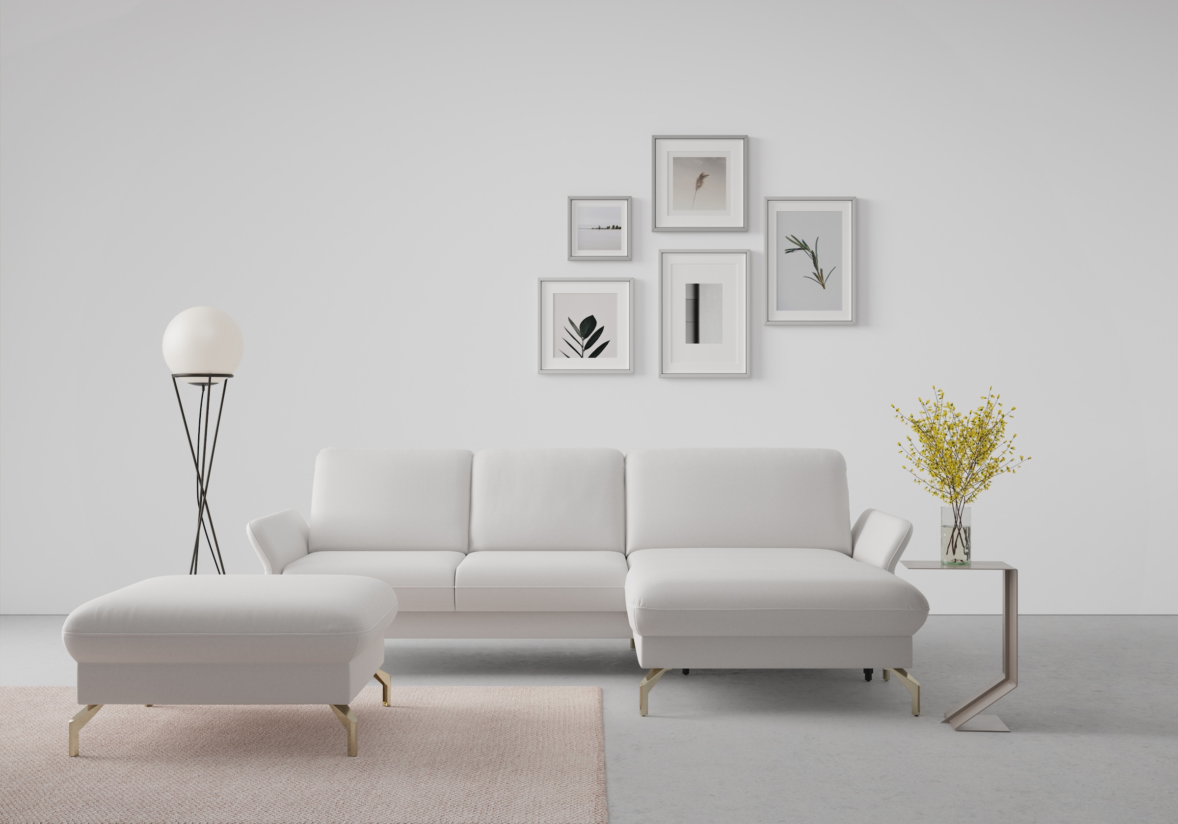 sit&more Ecksofa »Fashion L-Form«, wahlweise mit Kopfteilverstellung, Vorzi günstig online kaufen
