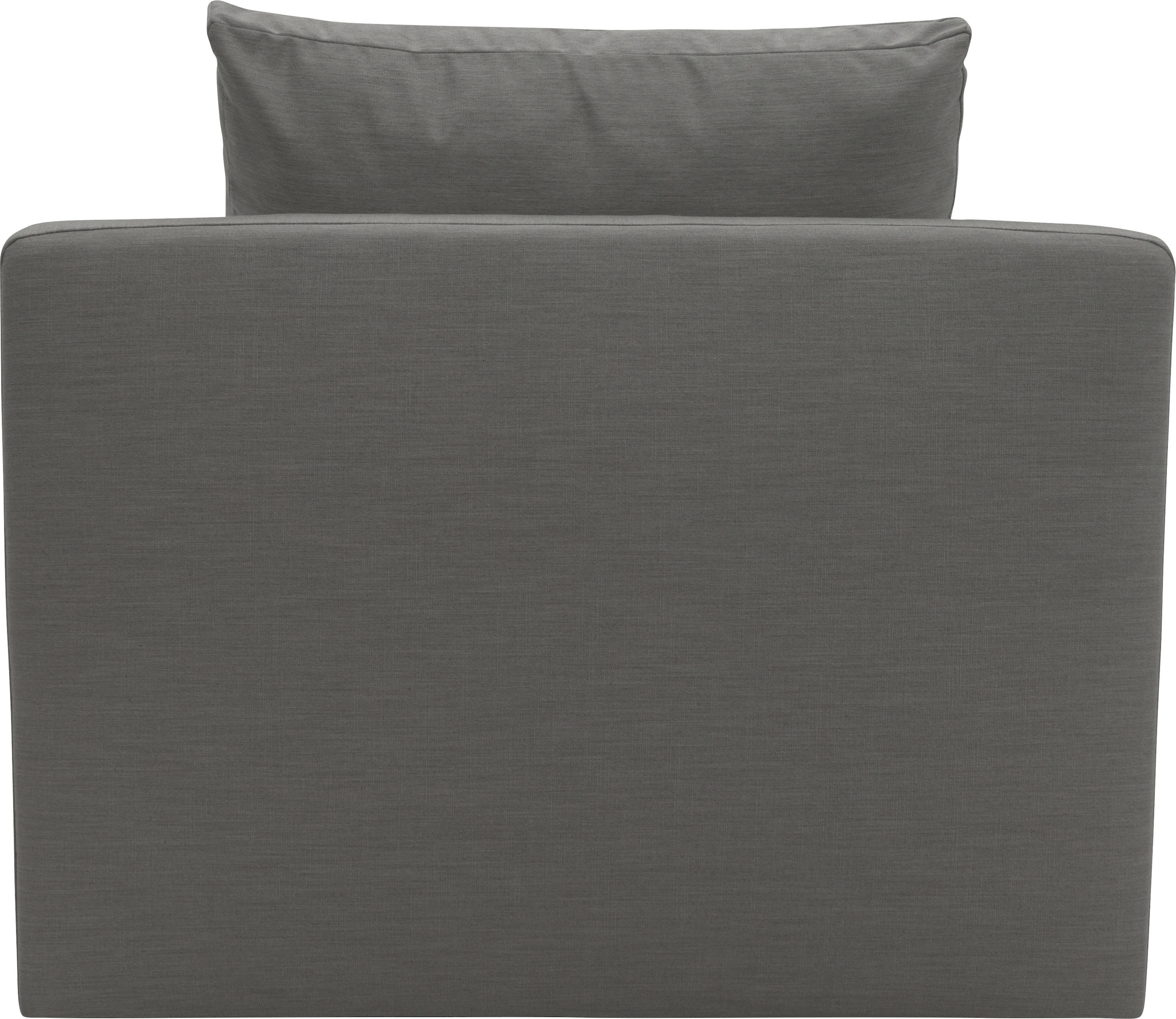 DOMO collection Sofaelement »Solskin, individuell erweiterbar/kombinierbar«, mit losen Kissen. Rücken- und Seitenteile als Stecksystem.