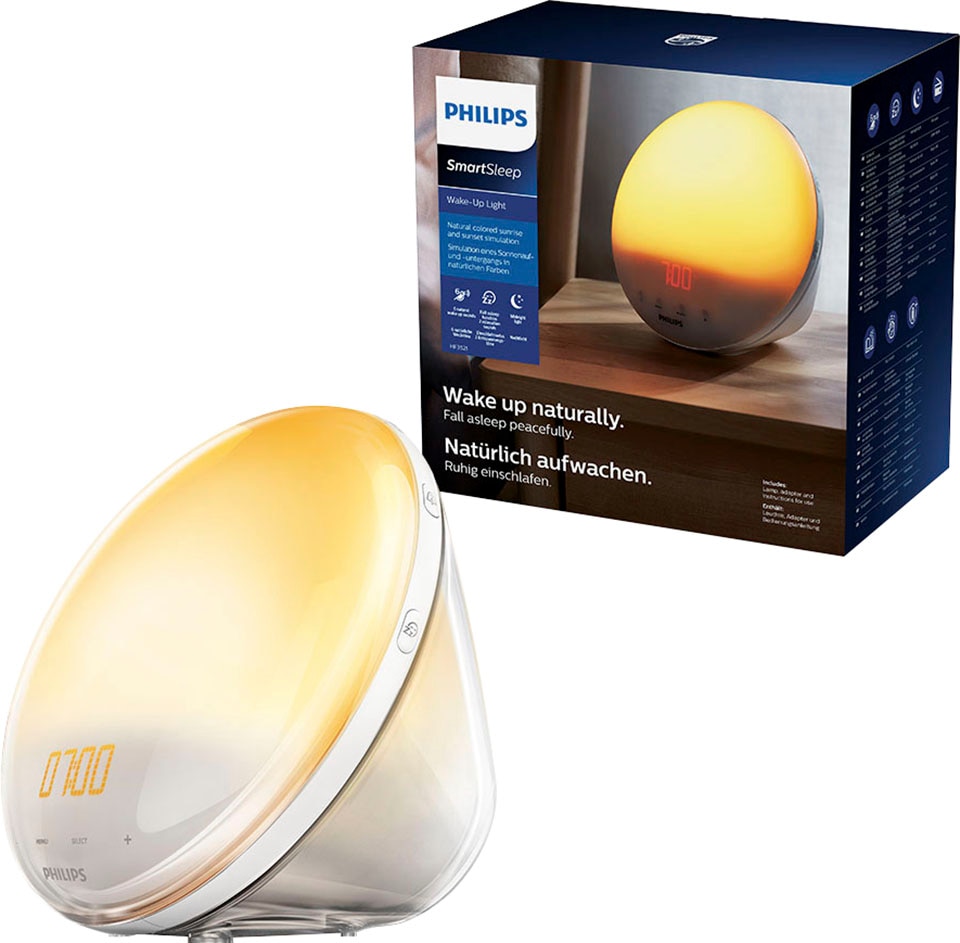 Philips Tageslichtwecker »SmartSleep HF3521/01«, mit 6 natürlichen