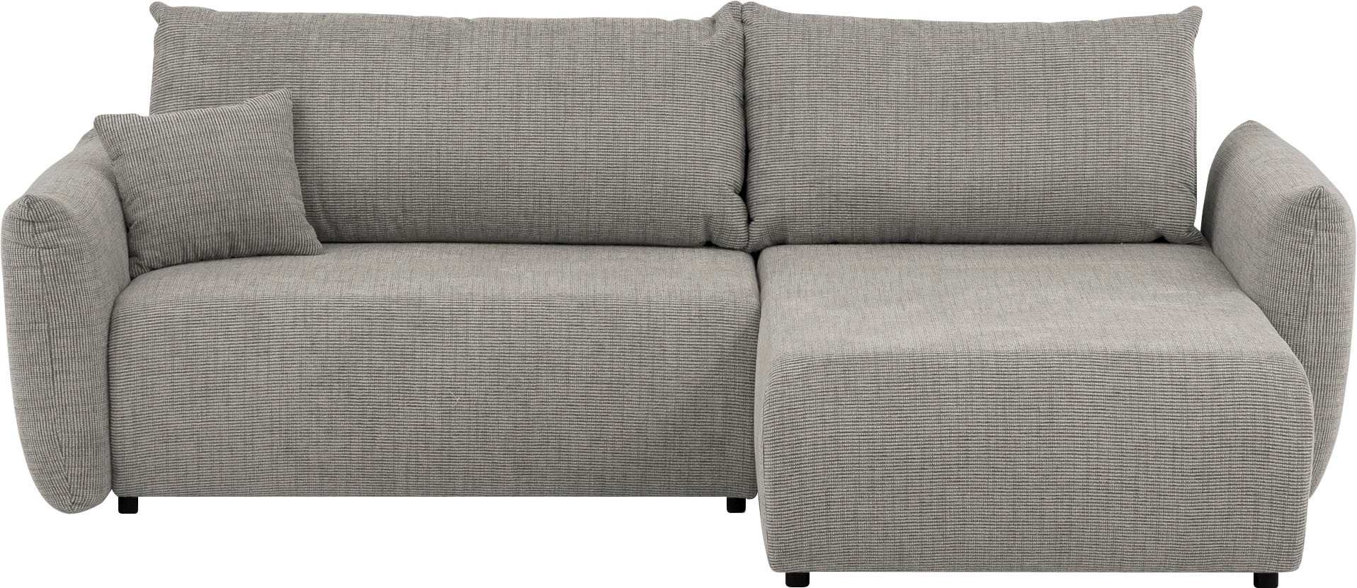 Home affaire Ecksofa »MAVAS Schlafsofa mit Bettkasten, L-Form,« ca.257/127c günstig online kaufen