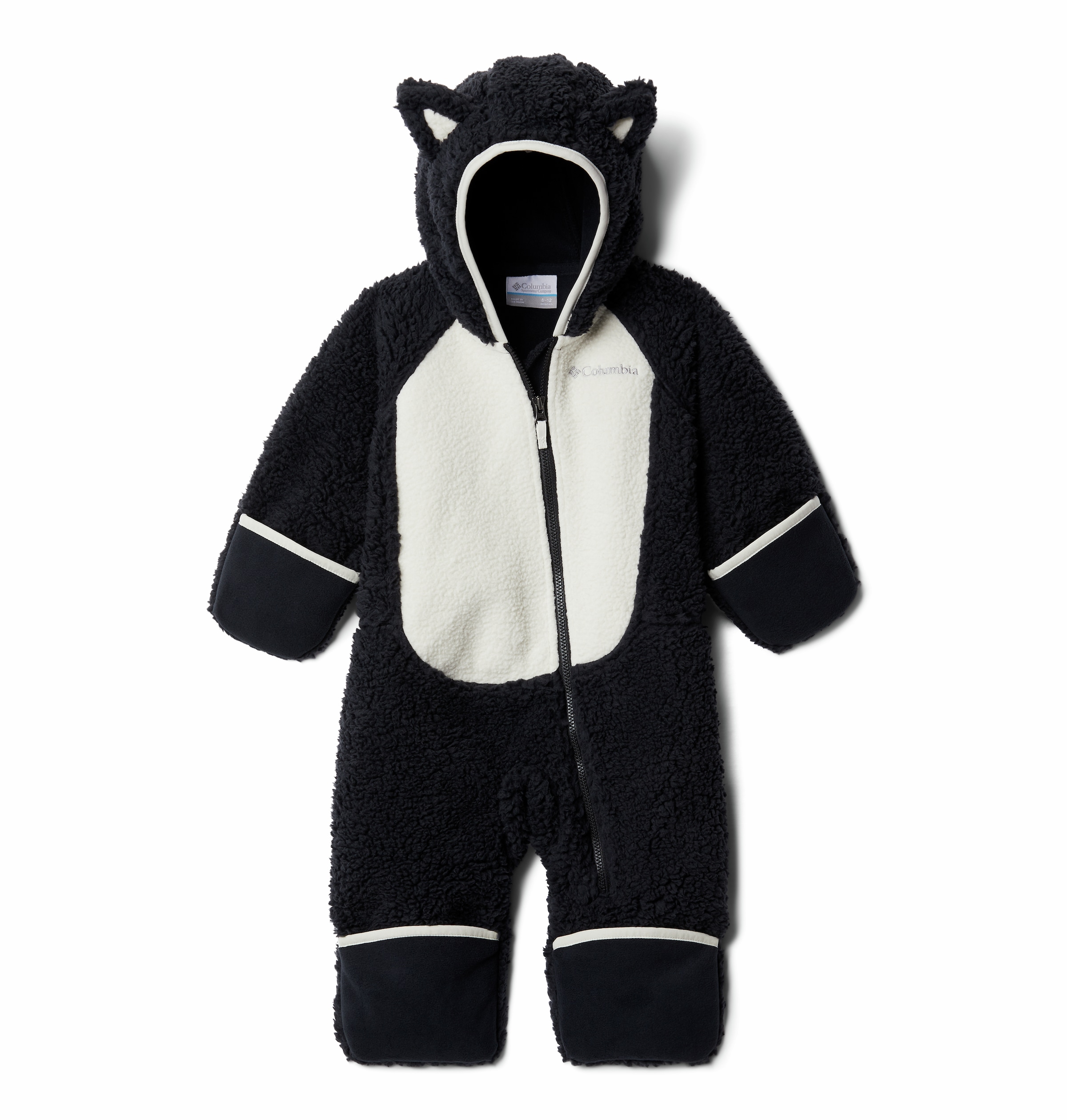 Columbia Overall sportlicher Stil, mit Kapuze mit Tier-Ohren und Bindung, für Babys