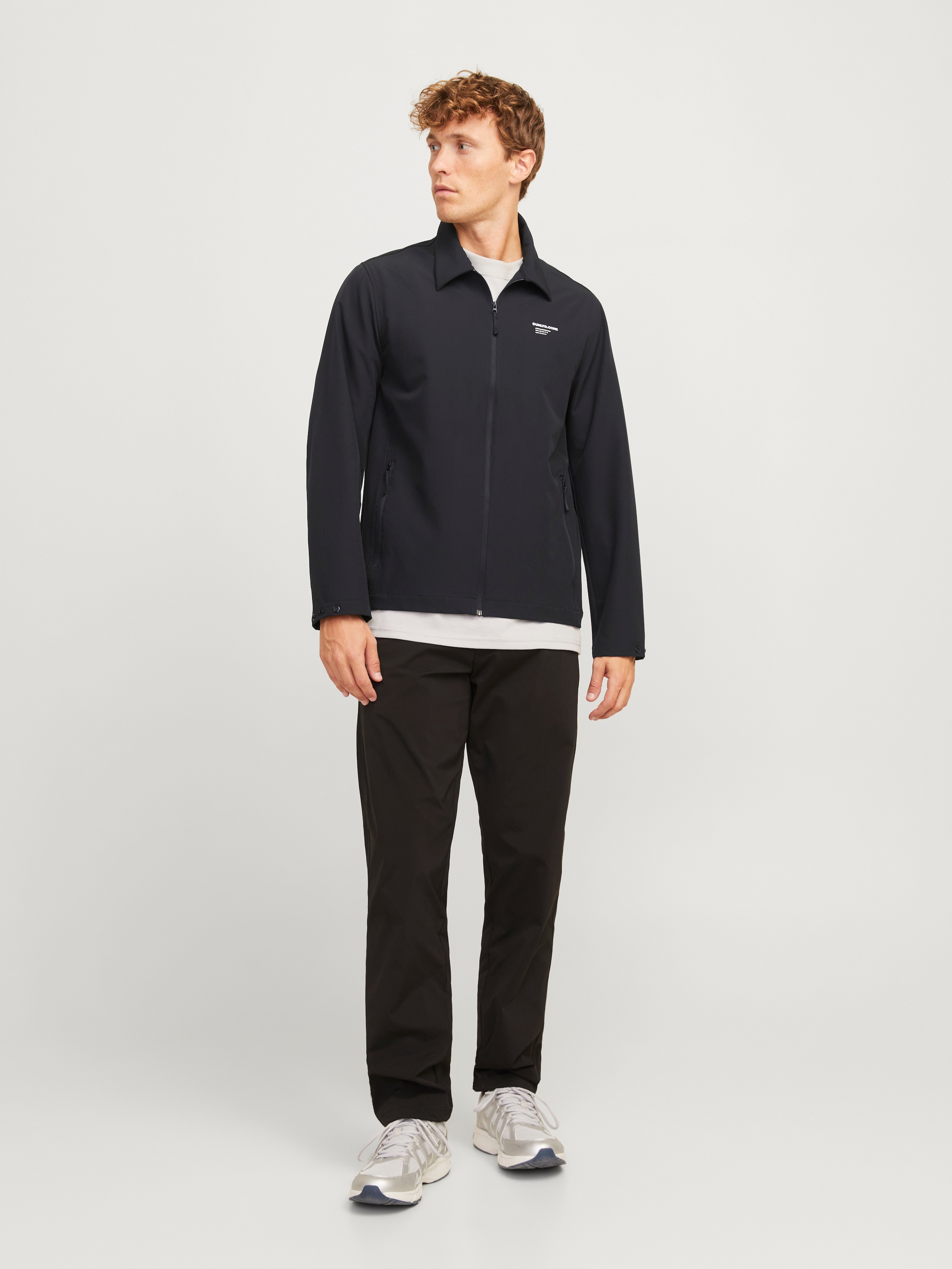 Jack & Jones Langarmhemd »JCOAERO SHIRT JACKET LS NOOS«, mit Reißverschluss