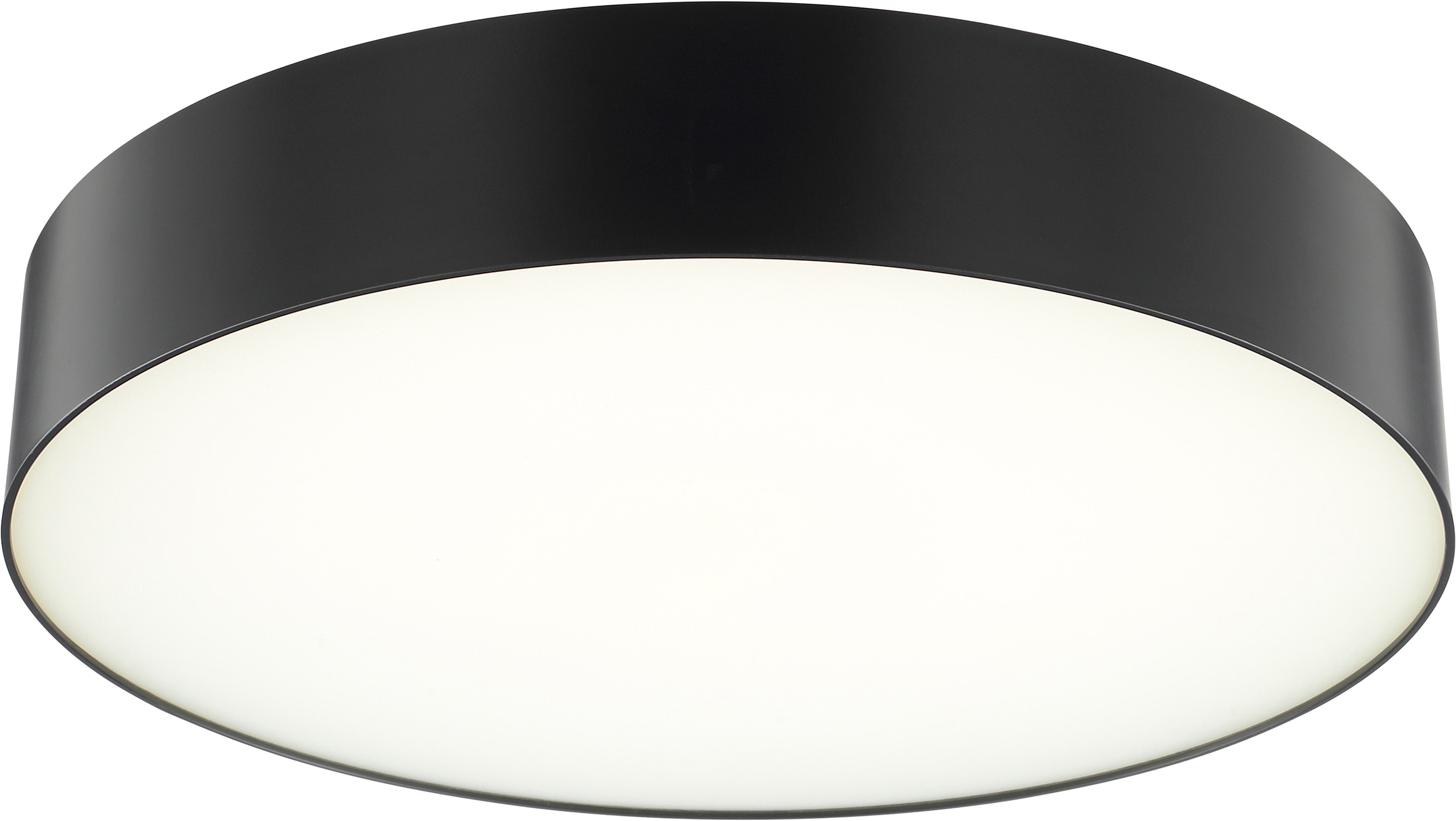 Brilliant LED Deckenleuchte »Samir« LED-Modul 1 Stk. warmweiß - kaltweiß Intense RGB, Ø 39 cm, 2300 lm, CCT 3000-6500 K, dimmbar, schwarz