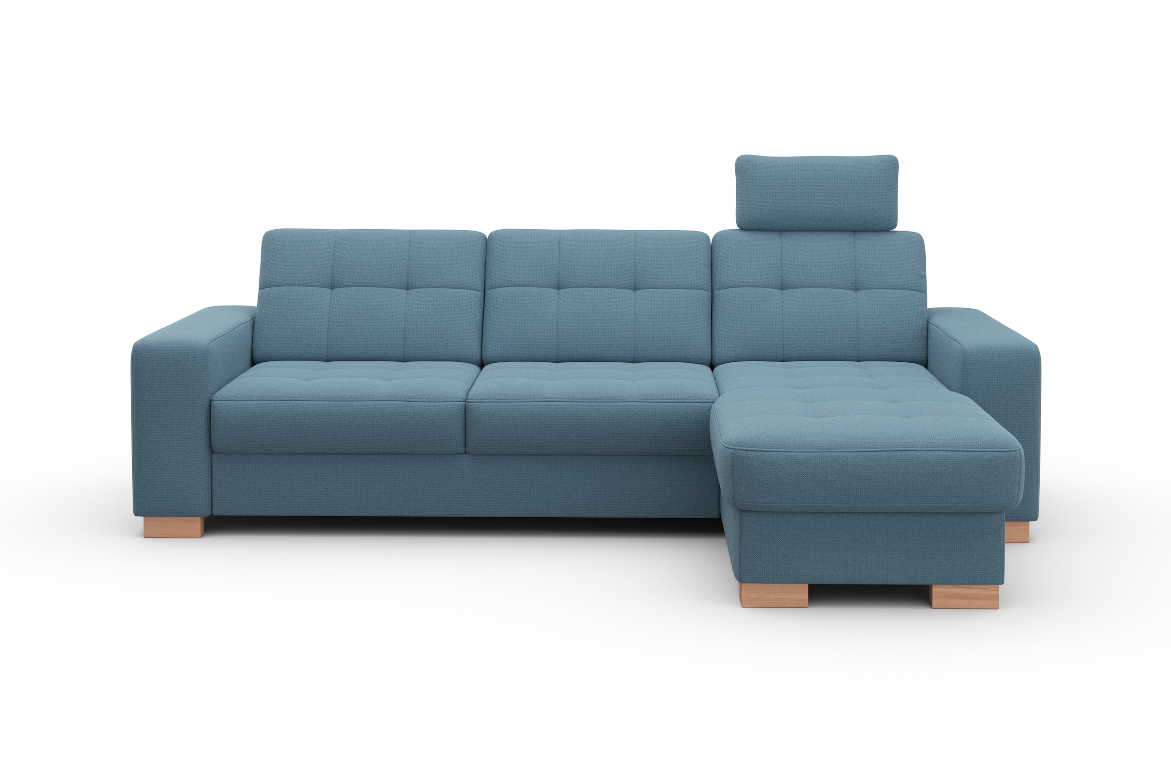 sit&more Ecksofa »Quincy L-Form«, wahlweise mit Bettfunktion und Bettkasten günstig online kaufen