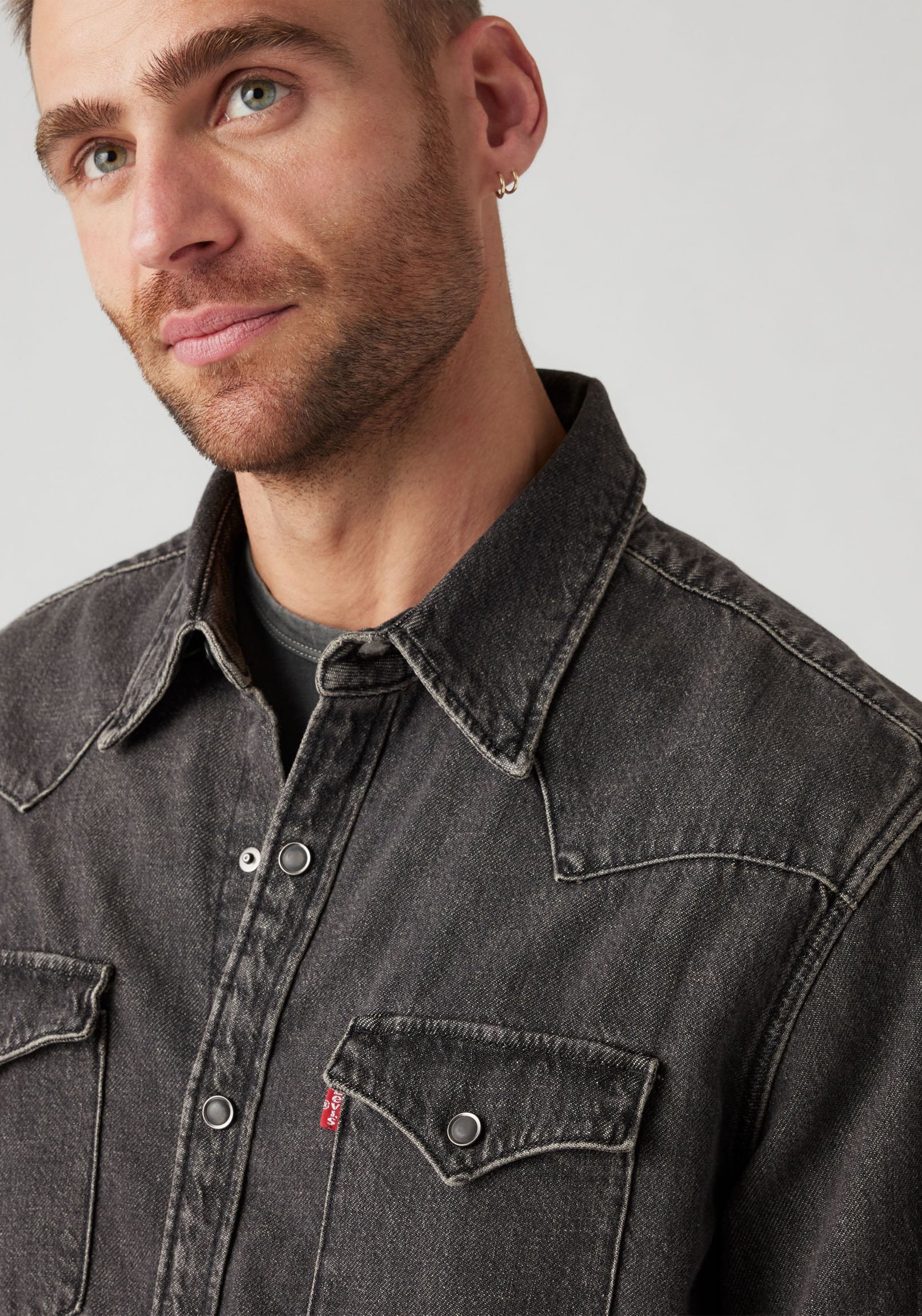 Levi's® Jeanshemd »LE BARSTOW WESTERN STAND« mit Brusttaschen