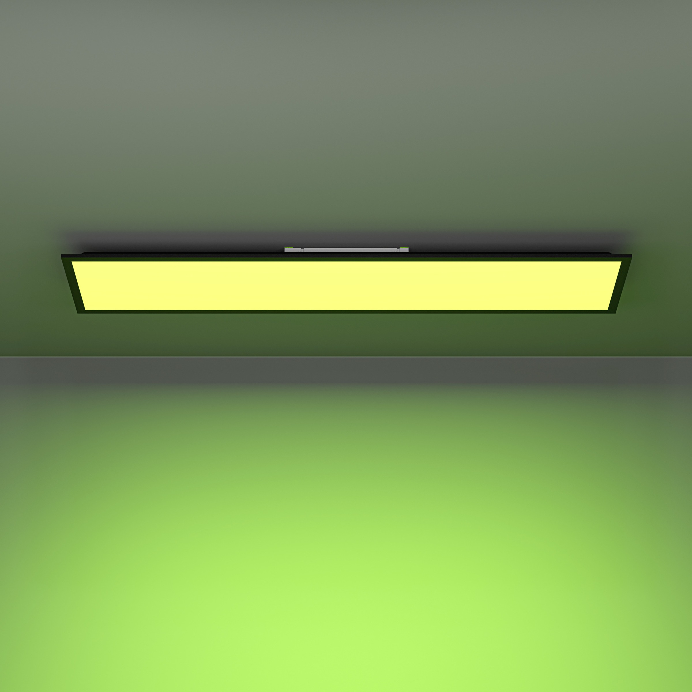 EGLO LED Deckenleuchte »MORADILLO-Z Deckenlampe - Stahl - LED - 28W - IP20« LED-Modul 1 Stk. Kaltweiß | Neutralweiß | RGB | Warmweiß Wohzimmerlampe, Esszimmerlampe, Schlafzimmer, L119,5 x B14,5 x H6,1 cm