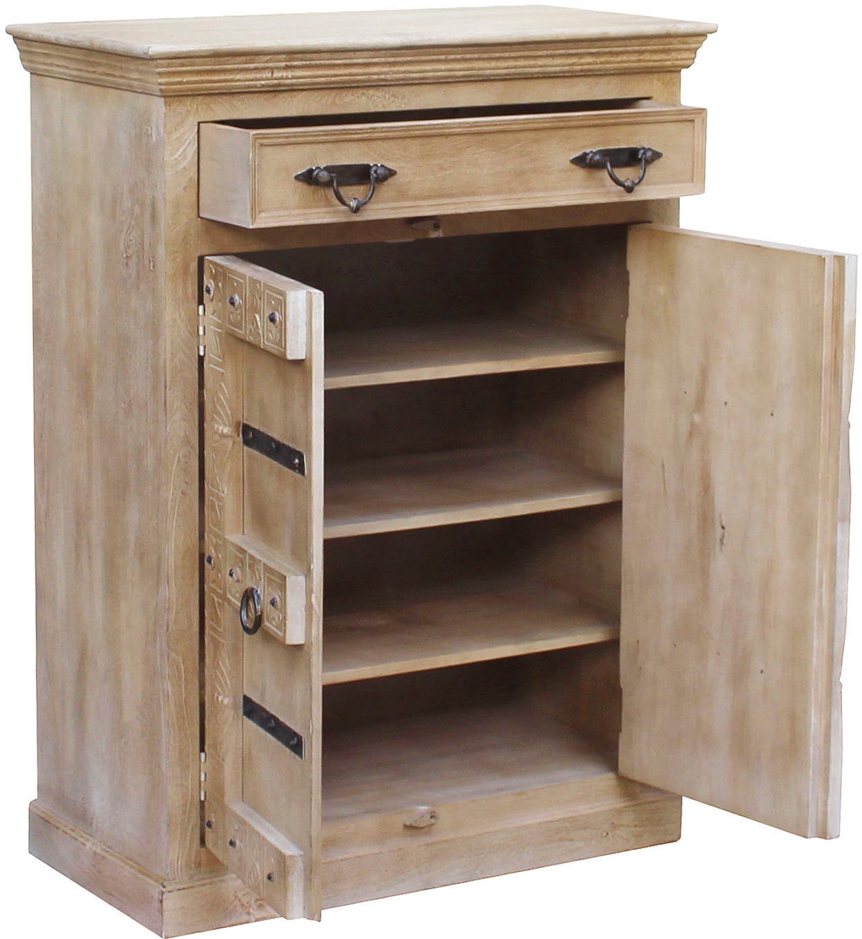 SIT Highboard »Daipur« geschnitzte Verzierungen