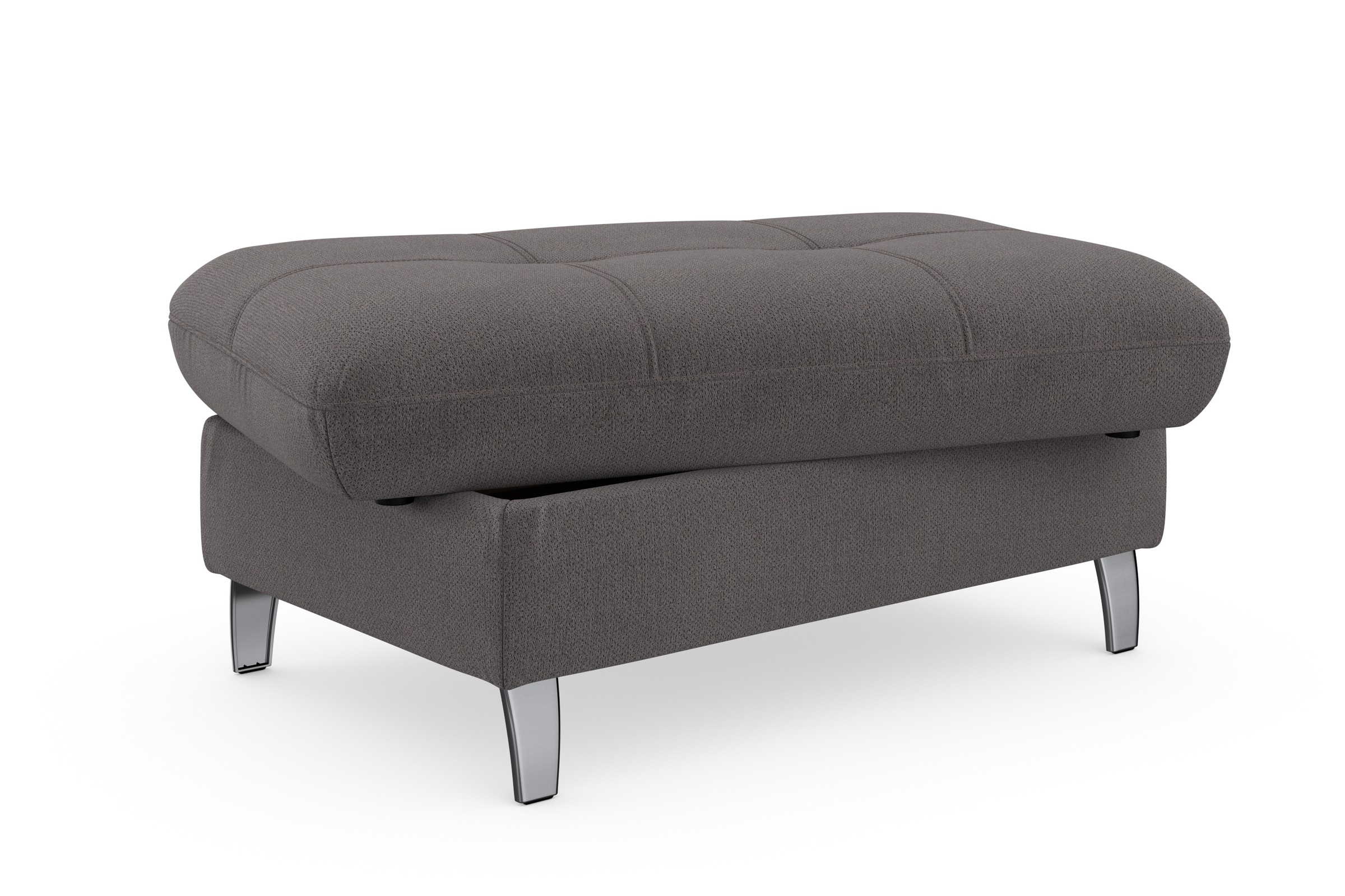 sit&more Stauraumhocker »Maggiore«, mit Stauraum und modernen Metallbeinen