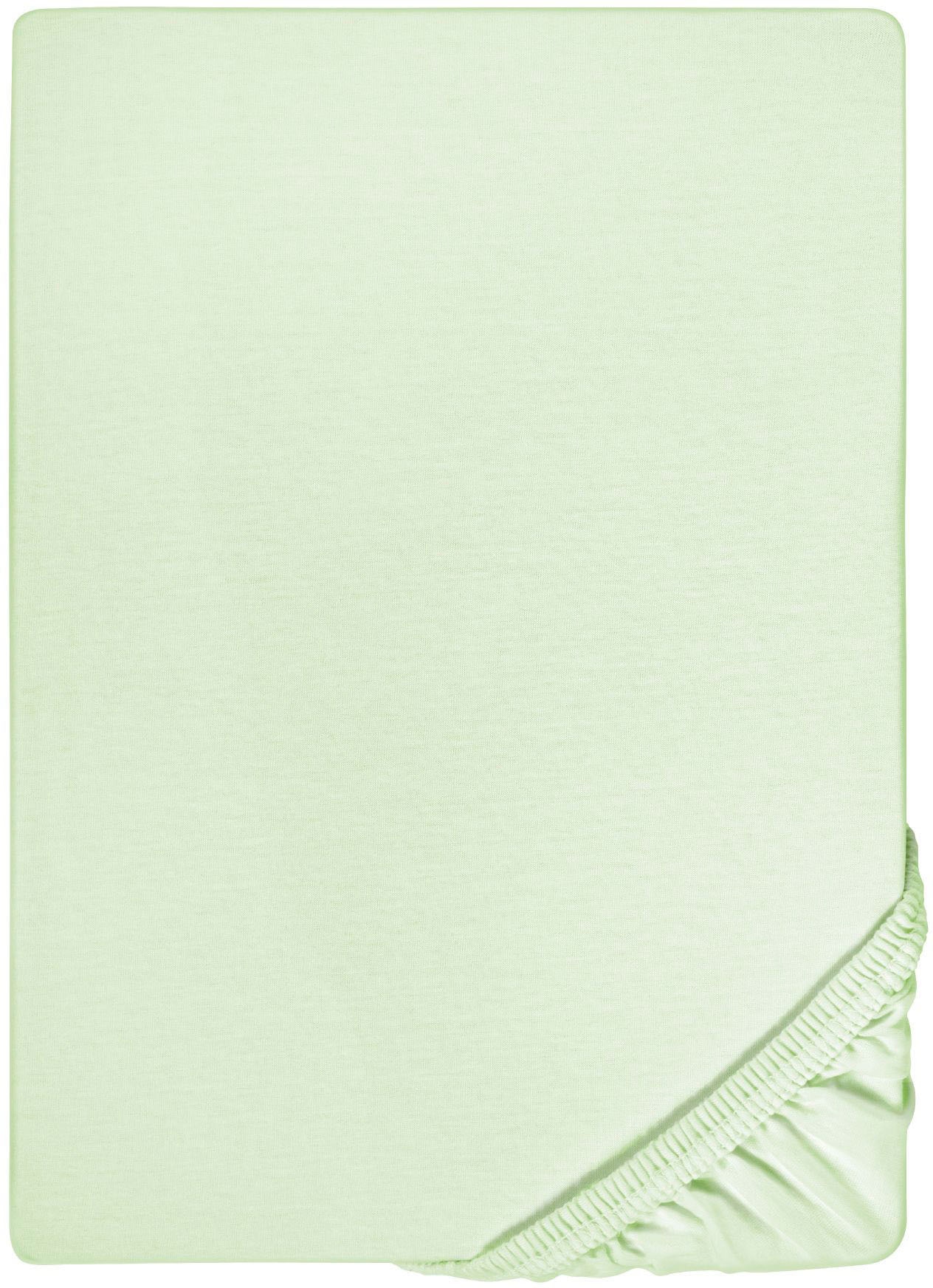 Biberna Spannbettlaken »Marc in Gr. 90x200, 140x200 oder 180x200 cm«, (1 St günstig online kaufen